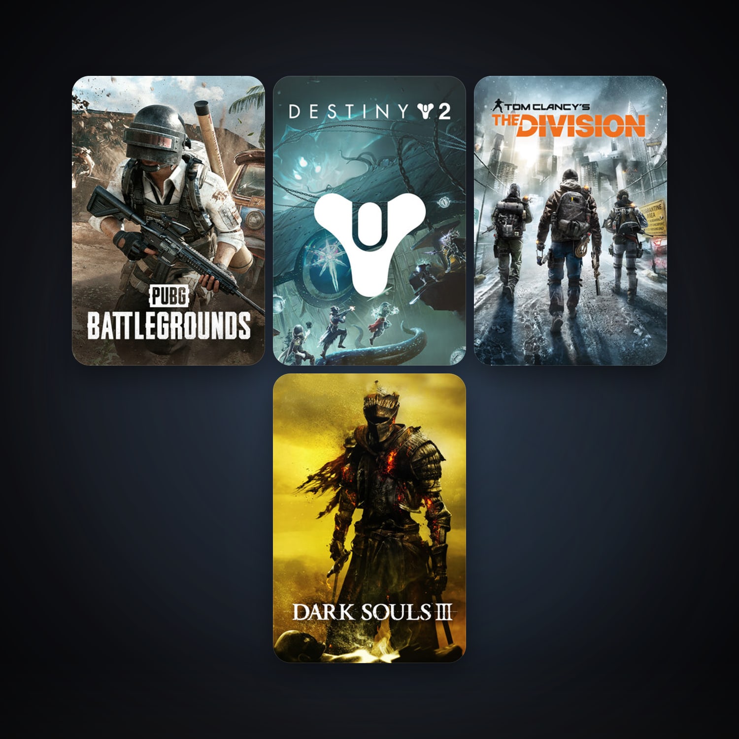 Tom Clancy's The Division + DARK SOULS III, 9 games, Steam 10, clean — HabibiAccounts