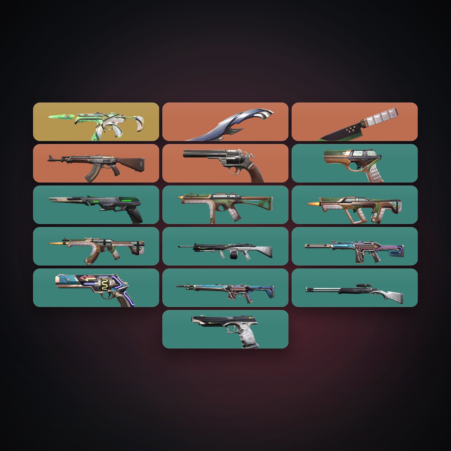 EU Bronze 1 locker — 2 knives, 18 skins, lvl 44 — HabibiAccounts