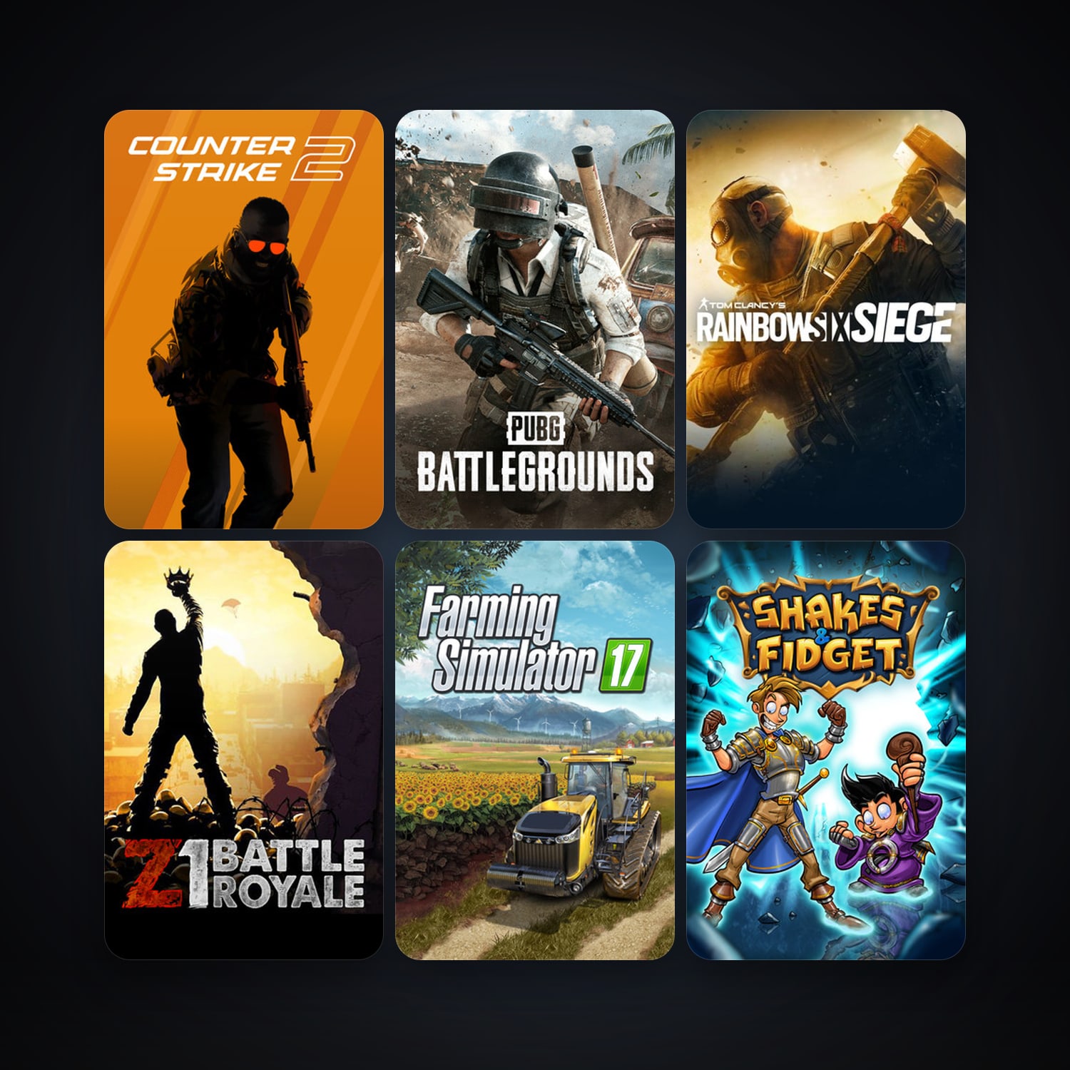 CS2 Prime + Grand Theft Auto: San Andreas, 29 games, clean — HabibiAccounts