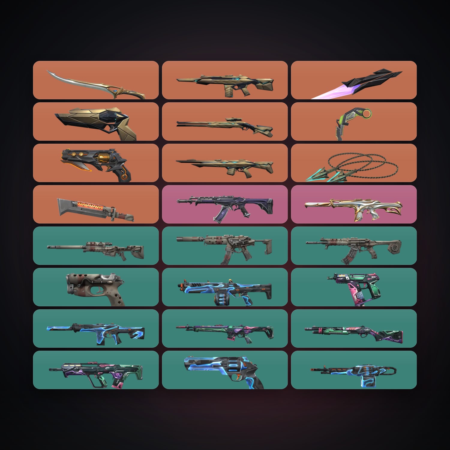 AP Bronze 2 locker — 5 knives, 24 skins, lvl 64 — HabibiAccounts