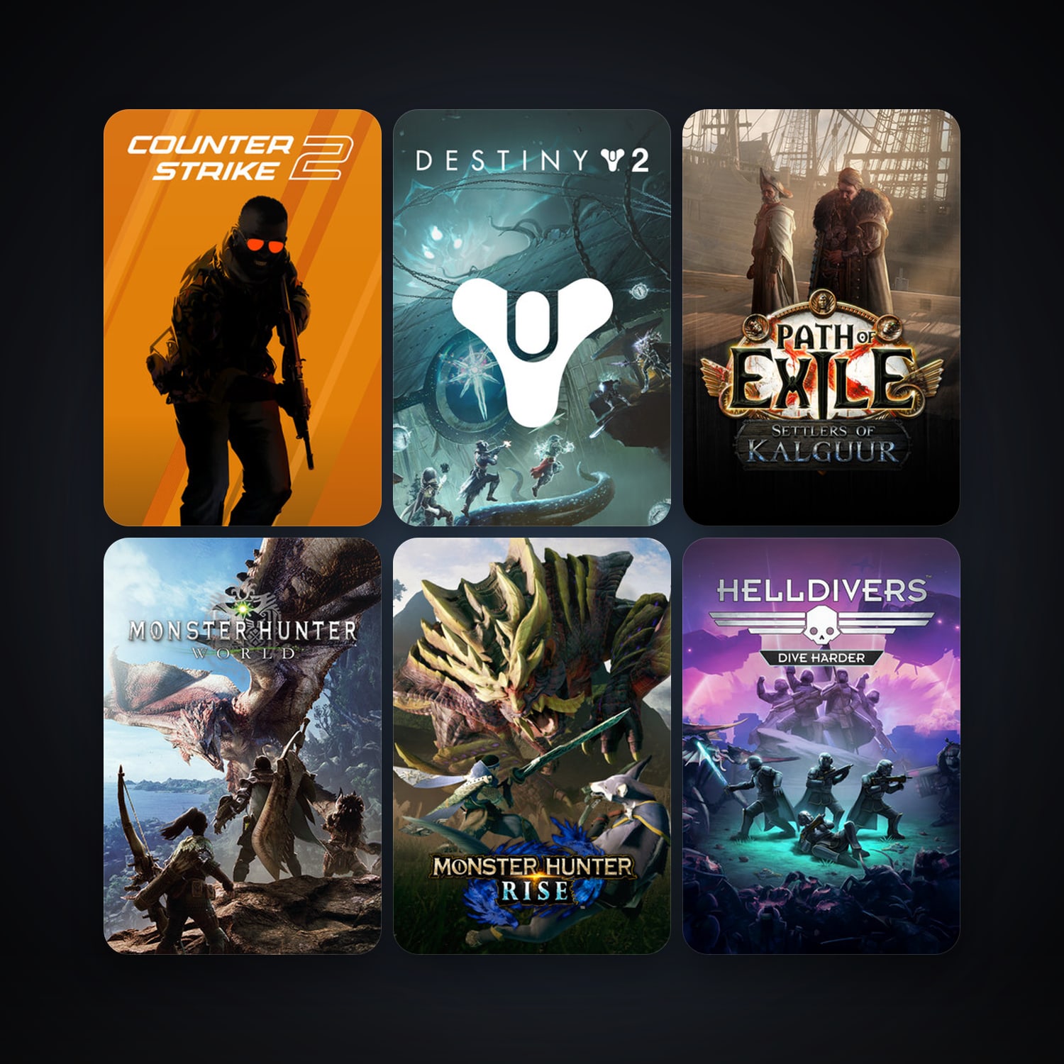 CS2 Prime + Path of Exile, 6 games, clean — HabibiAccounts