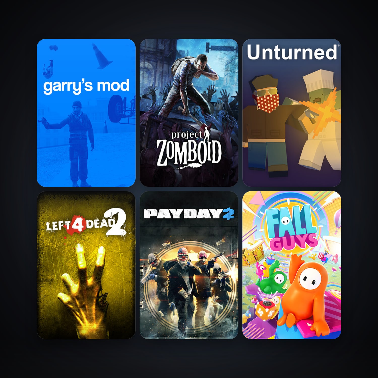 Left 4 Dead 2 + Garry's Mod, 69 games, Steam 10, clean — HabibiAccounts