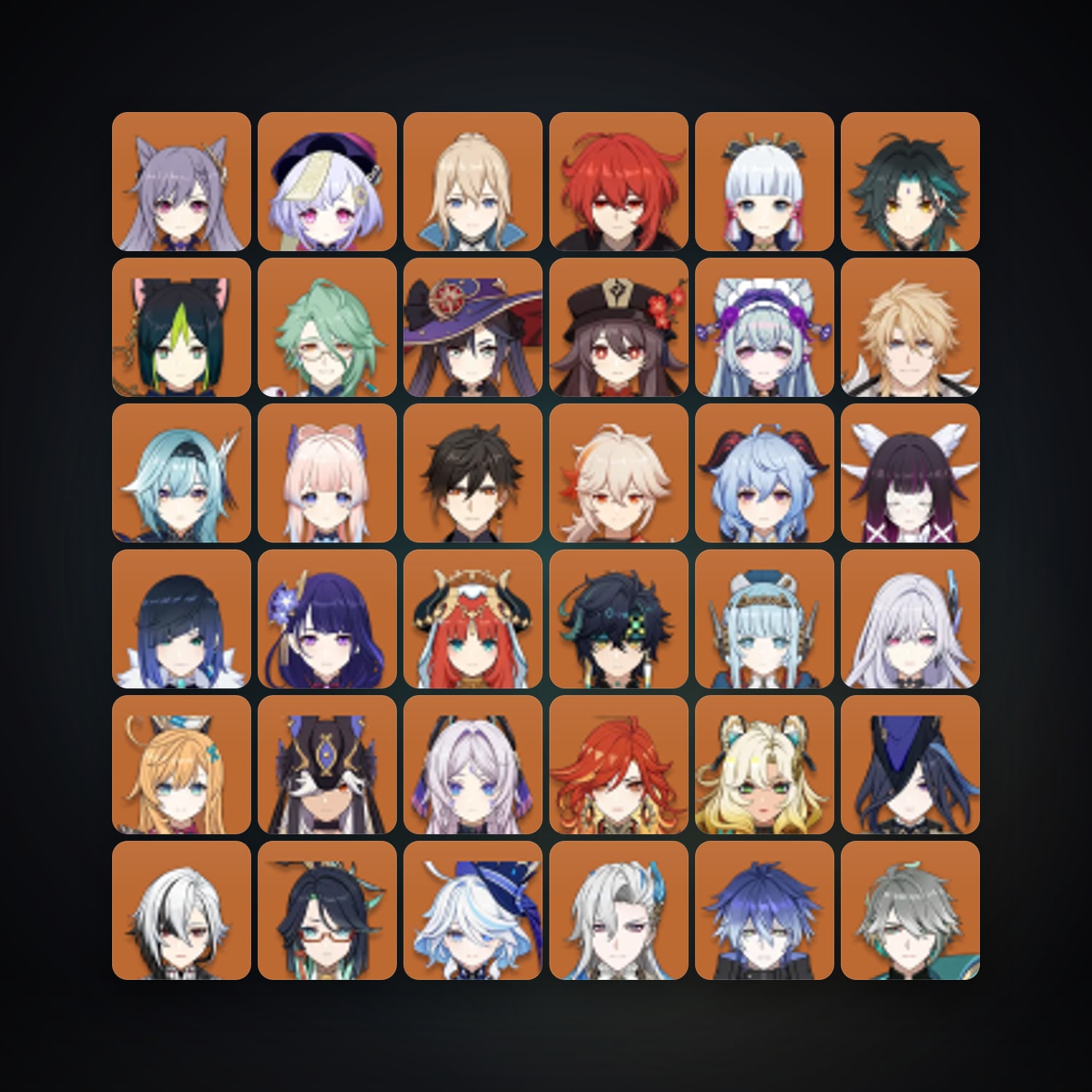 Genshin Impact | AR 60 | 89 Chars | 39× 5★ — Genshin / miHoYo Account — HabibiAccounts