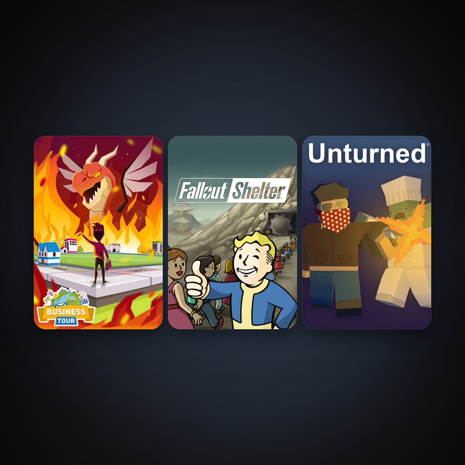 Free CS2 (No Prime) + Unturned, 7 games, clean — HabibiAccounts