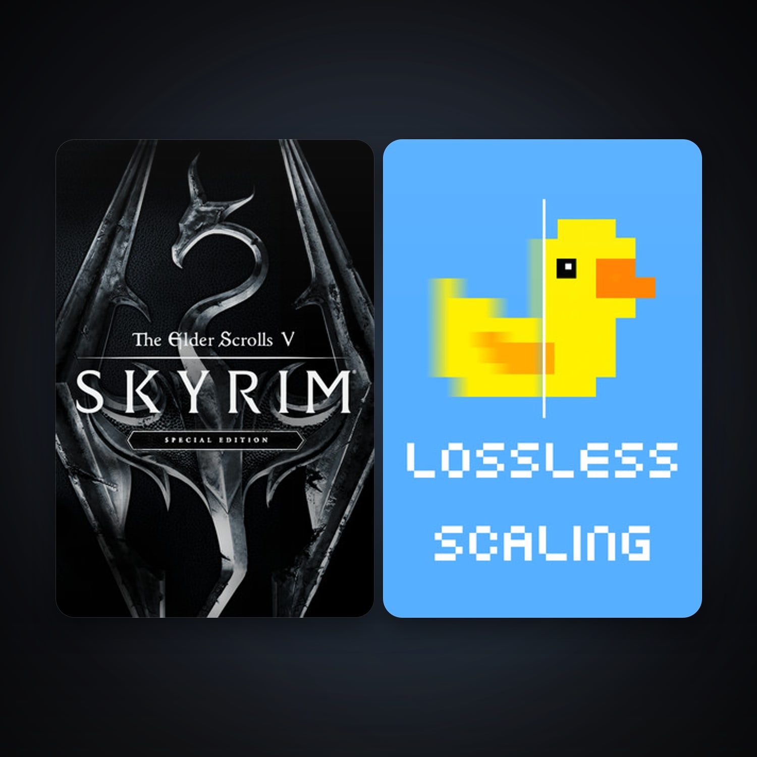The Elder Scrolls V: Skyrim Special Edition + Lossless Scaling, 5 games, clean — HabibiAccounts