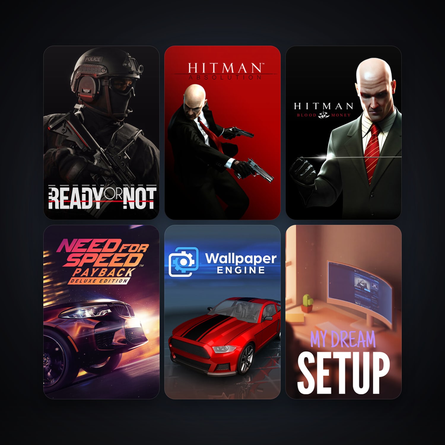 Hitman: Blood Money + Free CS2 (No Prime), 13 games, clean — HabibiAccounts