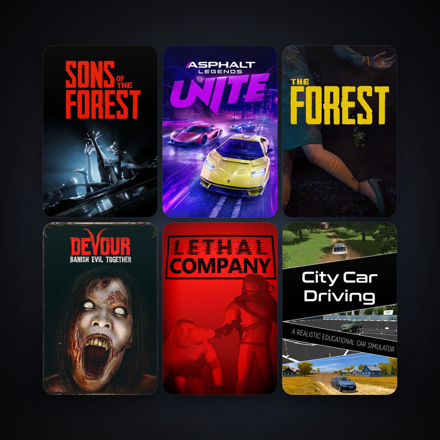 FlatOut 2 + The Forest, 15 games, clean — HabibiAccounts