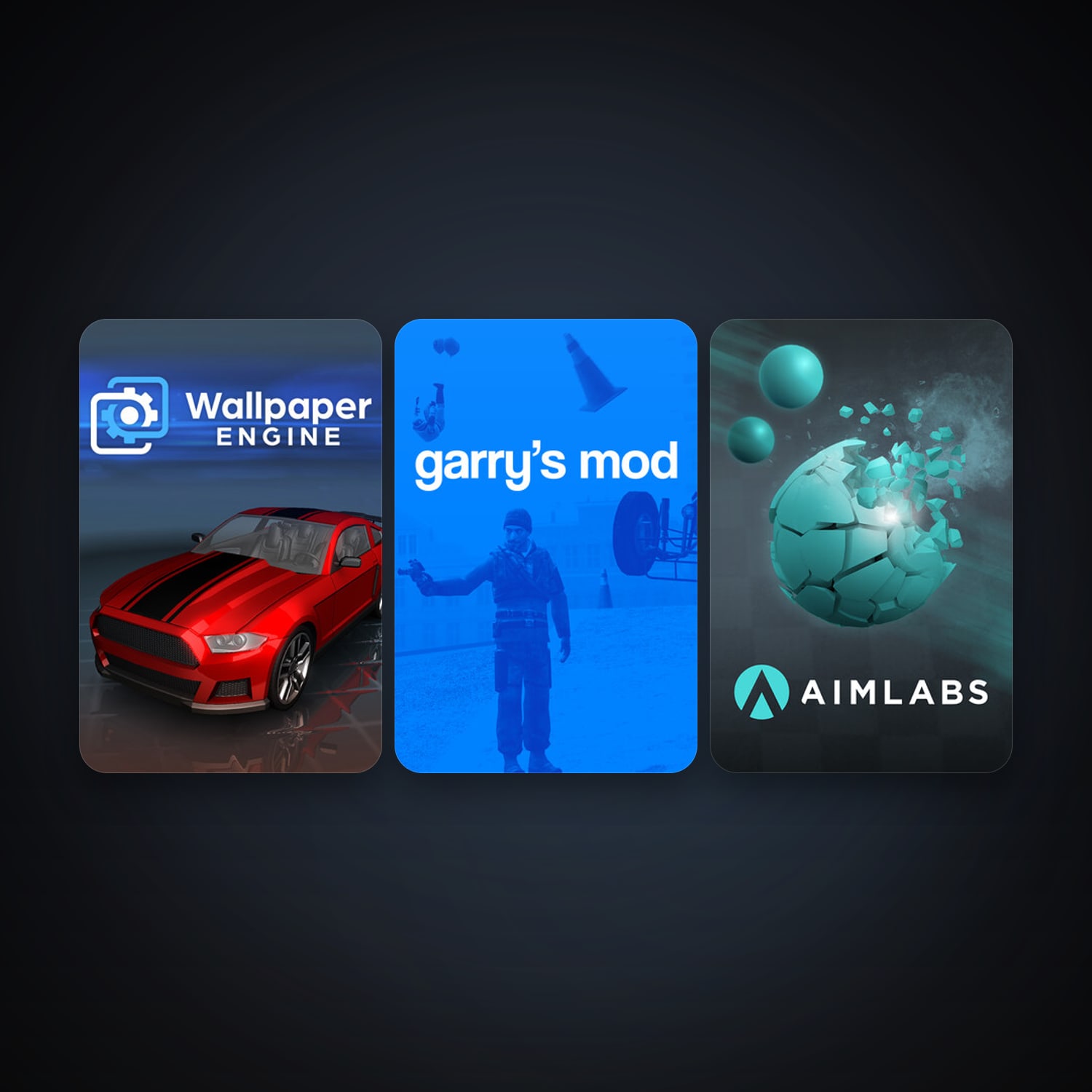 Garry's Mod + Wallpaper Engine, 7 games, clean — HabibiAccounts