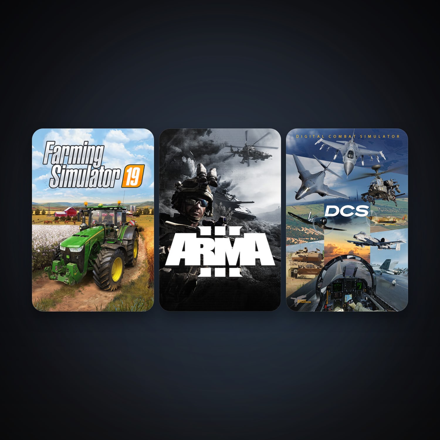 Free CS2 (No Prime) + Arma 3, 6 games, clean — HabibiAccounts