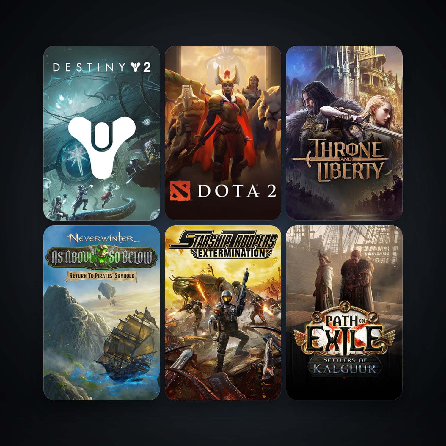 Dota 2 + Neverwinter, 8 games, clean — HabibiAccounts