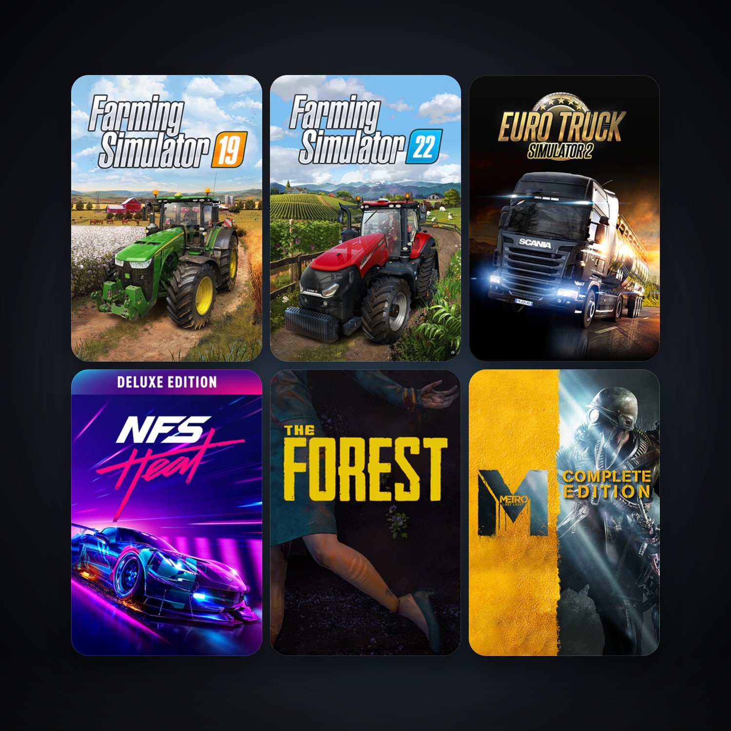 Free CS2 (No Prime) + Metro: Last Light, 13 games, clean — HabibiAccounts