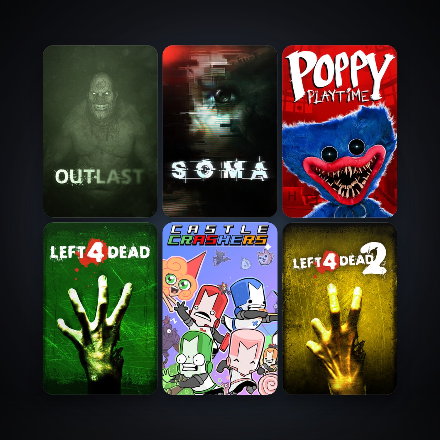 Left 4 Dead + Left 4 Dead 2, 22 games, clean — HabibiAccounts