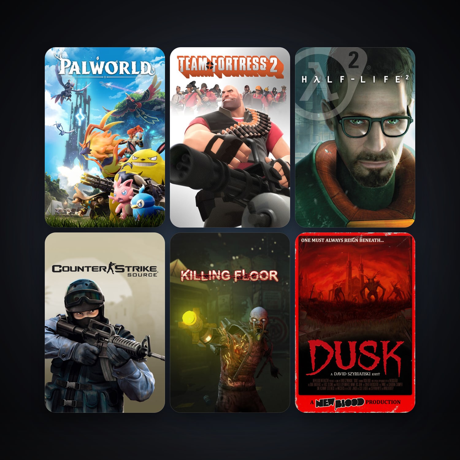 Half-Life 2 + Counter-Strike: Source, 88 games, Steam 11, clean — HabibiAccounts