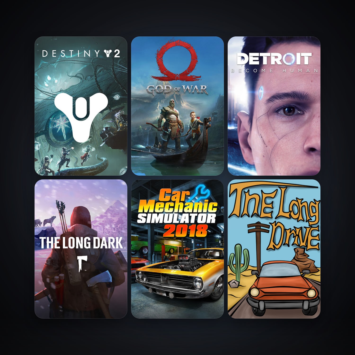 Assetto Corsa + The Long Dark, 30 games, clean — HabibiAccounts