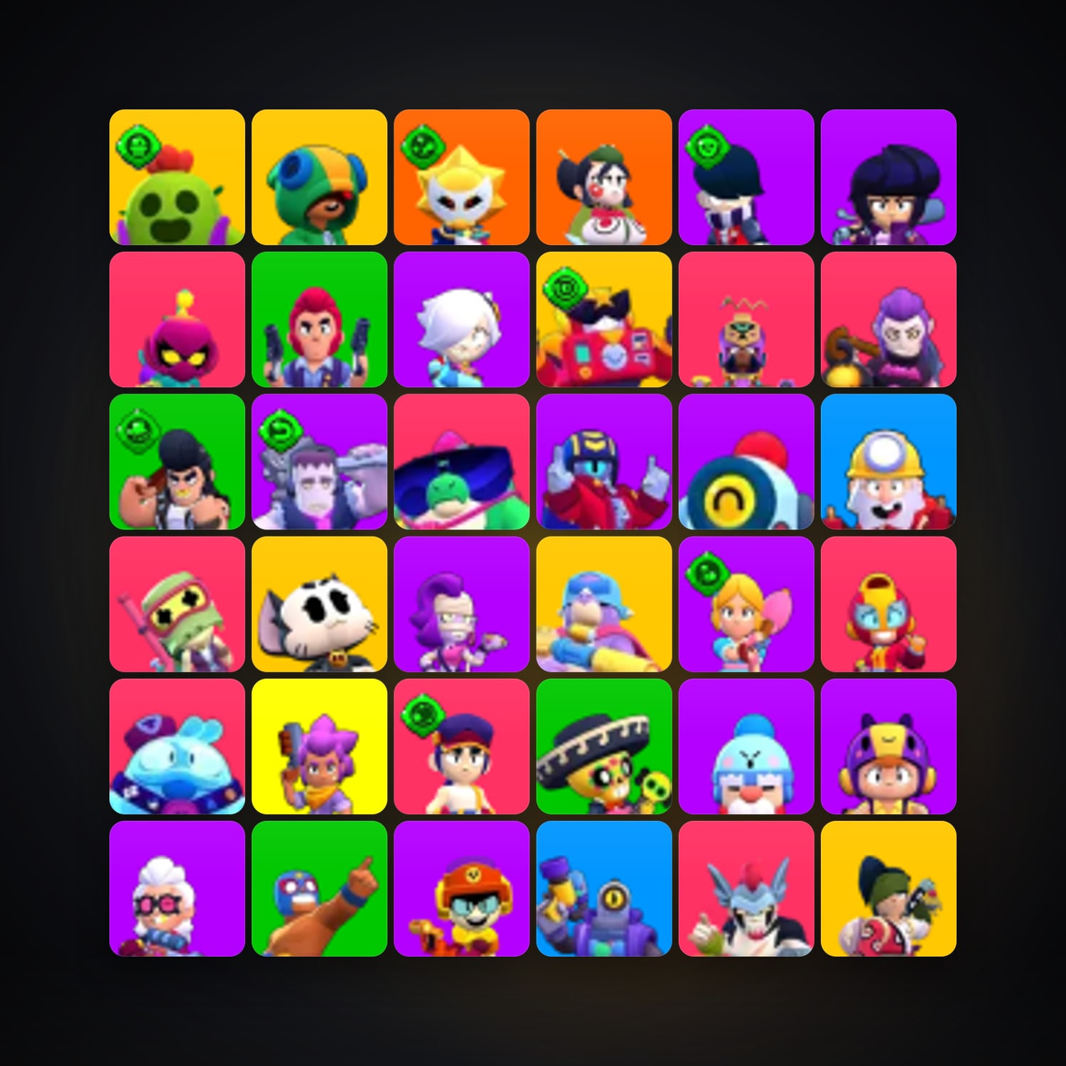 103 Brawlers | 48.7K Trophies — Supercell Account — HabibiAccounts