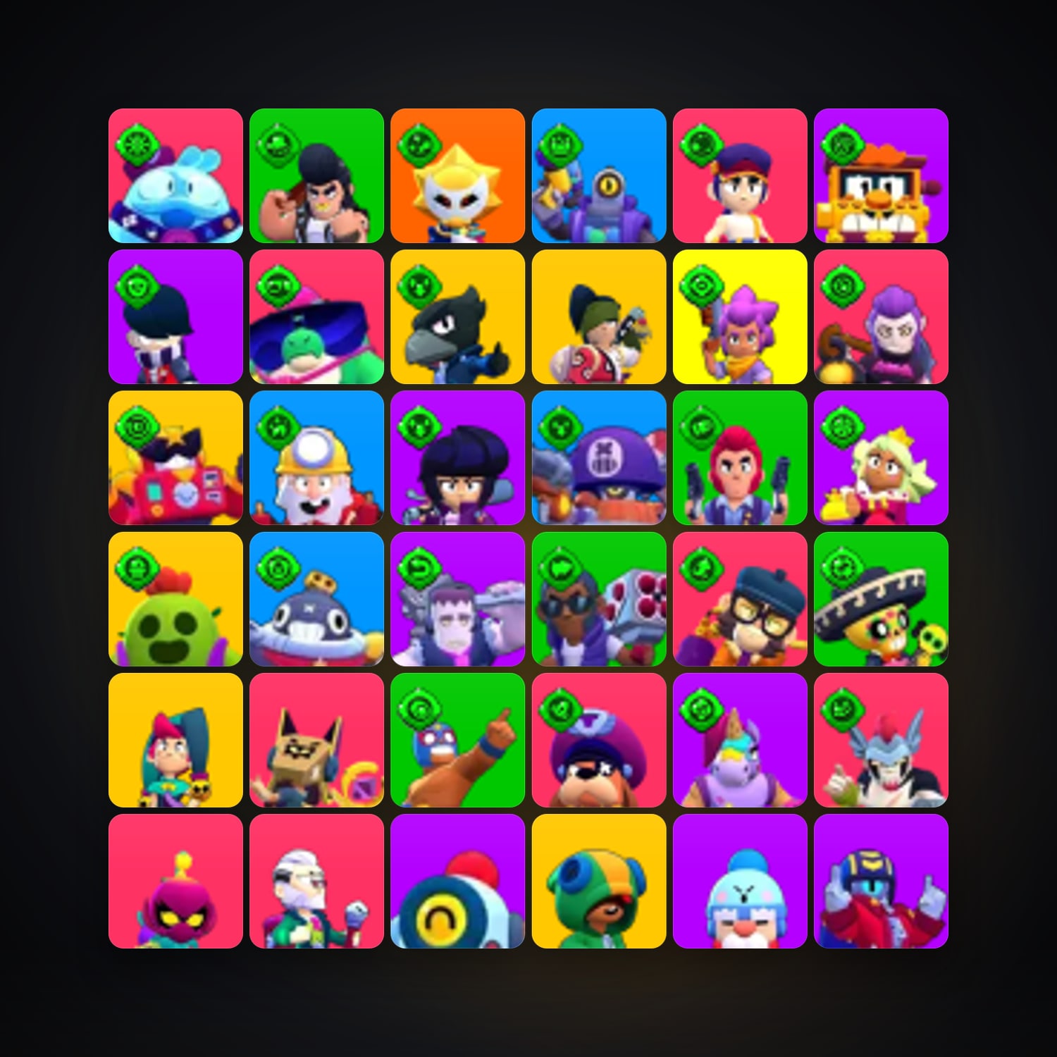 106 Brawlers | 42.4K Trophies — Supercell Account — HabibiAccounts