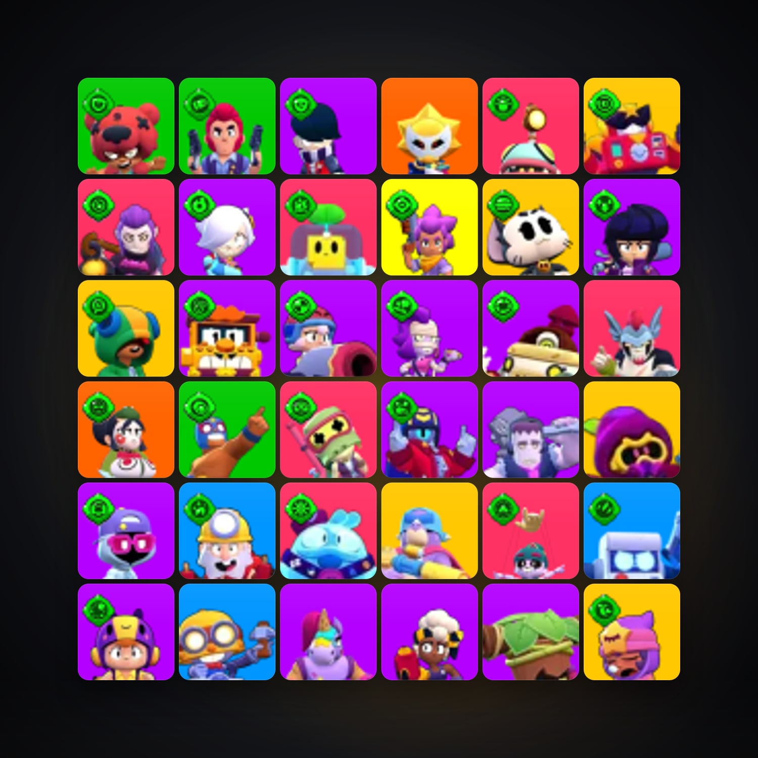 104 Brawlers | 57.9K Trophies — Supercell Account — HabibiAccounts