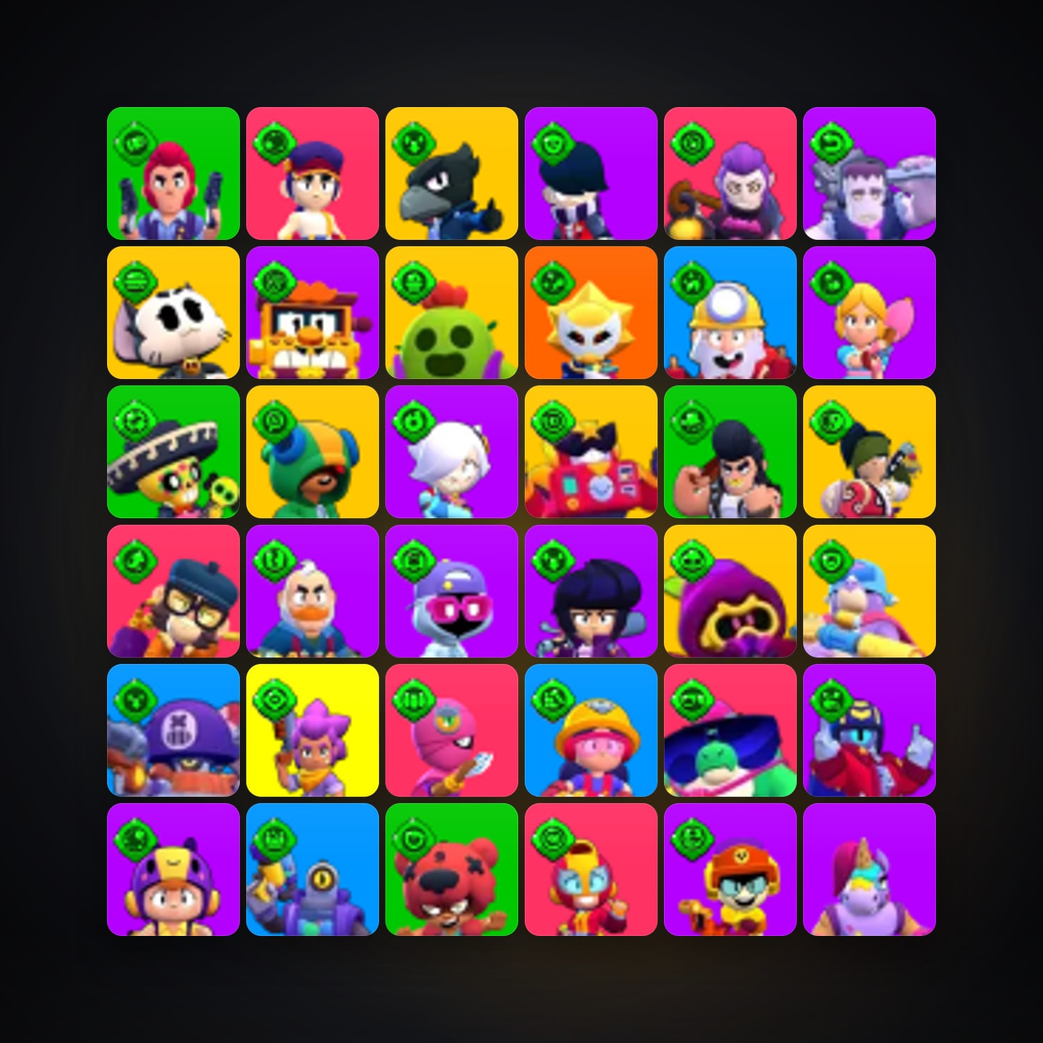 105 Brawlers | 53.4K Trophies — Supercell Account — HabibiAccounts
