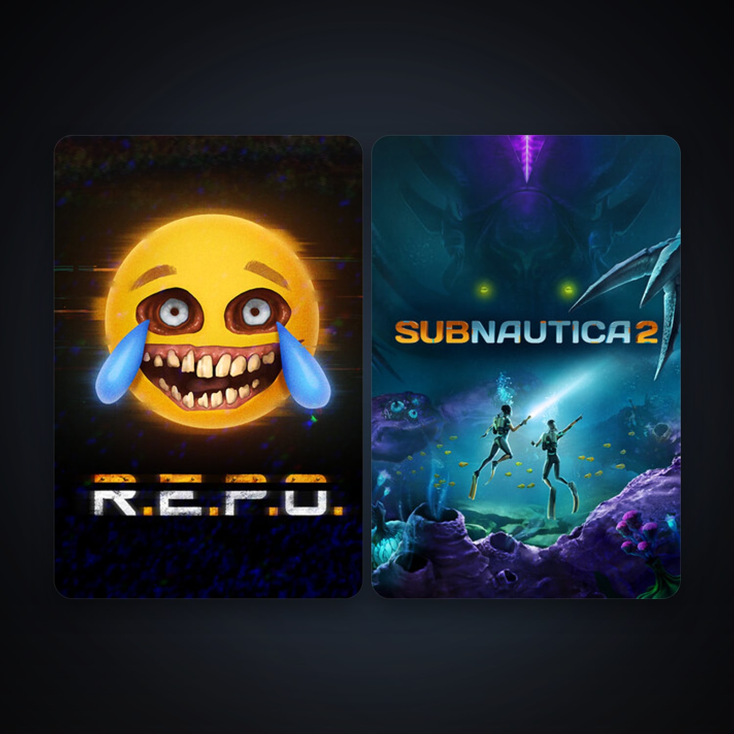 Subnautica 2 + R.E.P.O., 2 games, clean — HabibiAccounts