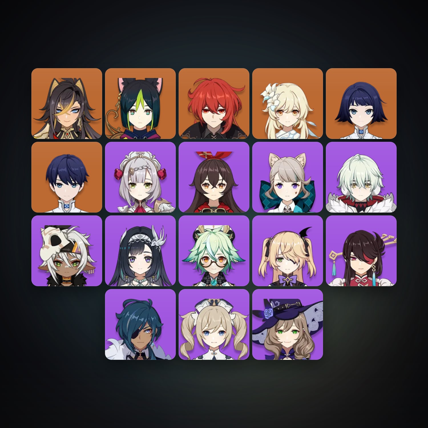 Genshin Impact | AR 30 | 18 Chars | 3× 5★ — HabibiAccounts