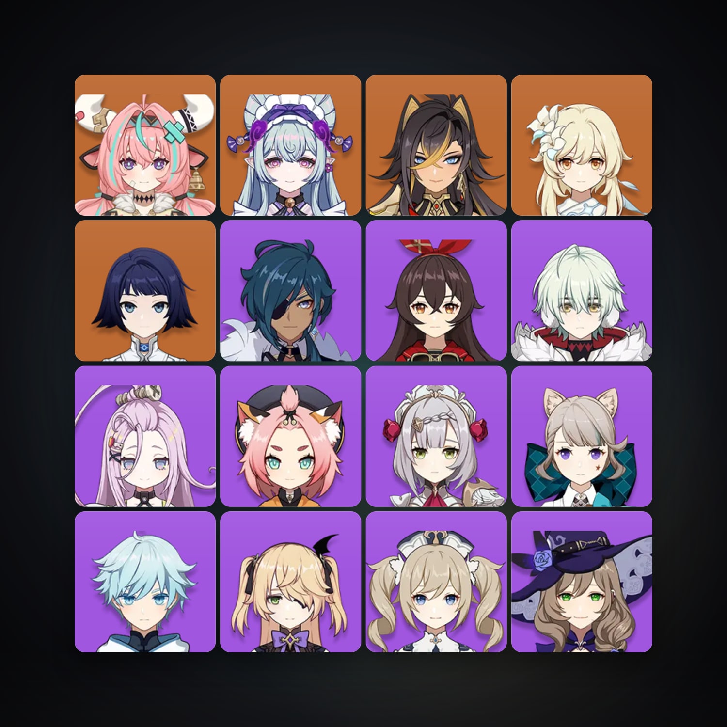 Genshin Impact | AR 28 | 16 Chars | 3× 5★ — Genshin / miHoYo Account — HabibiAccounts