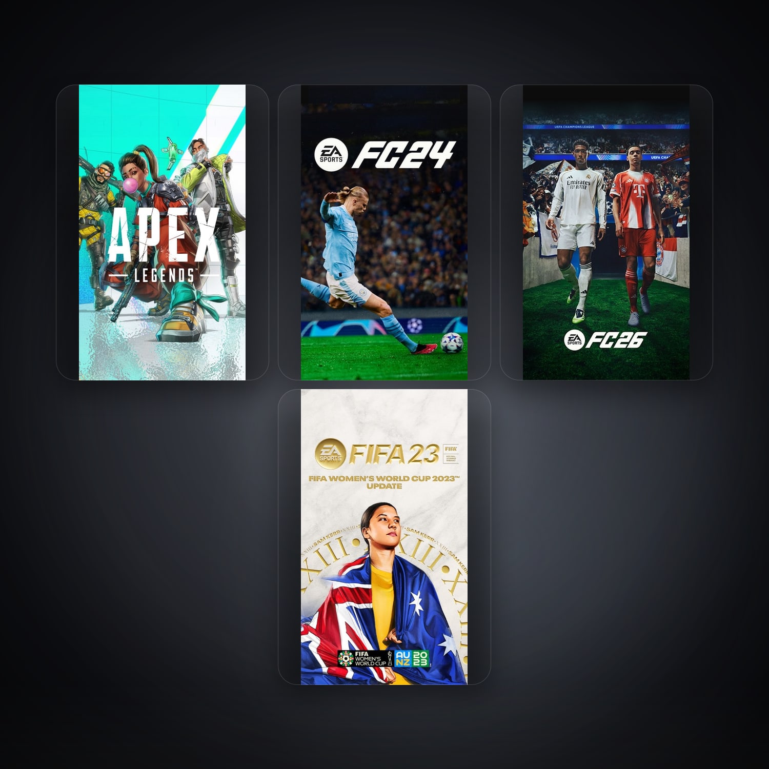 EA Apex Legends + EA SPORTS FC24 — BR — 5 games — HabibiAccounts