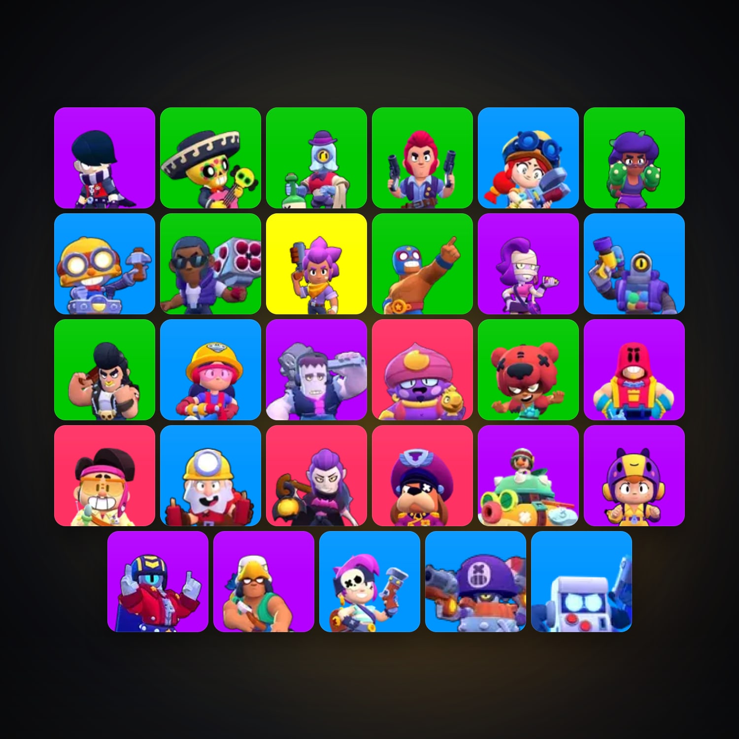 29 Brawlers | 2.5K Trophies | TH 9 — HabibiAccounts