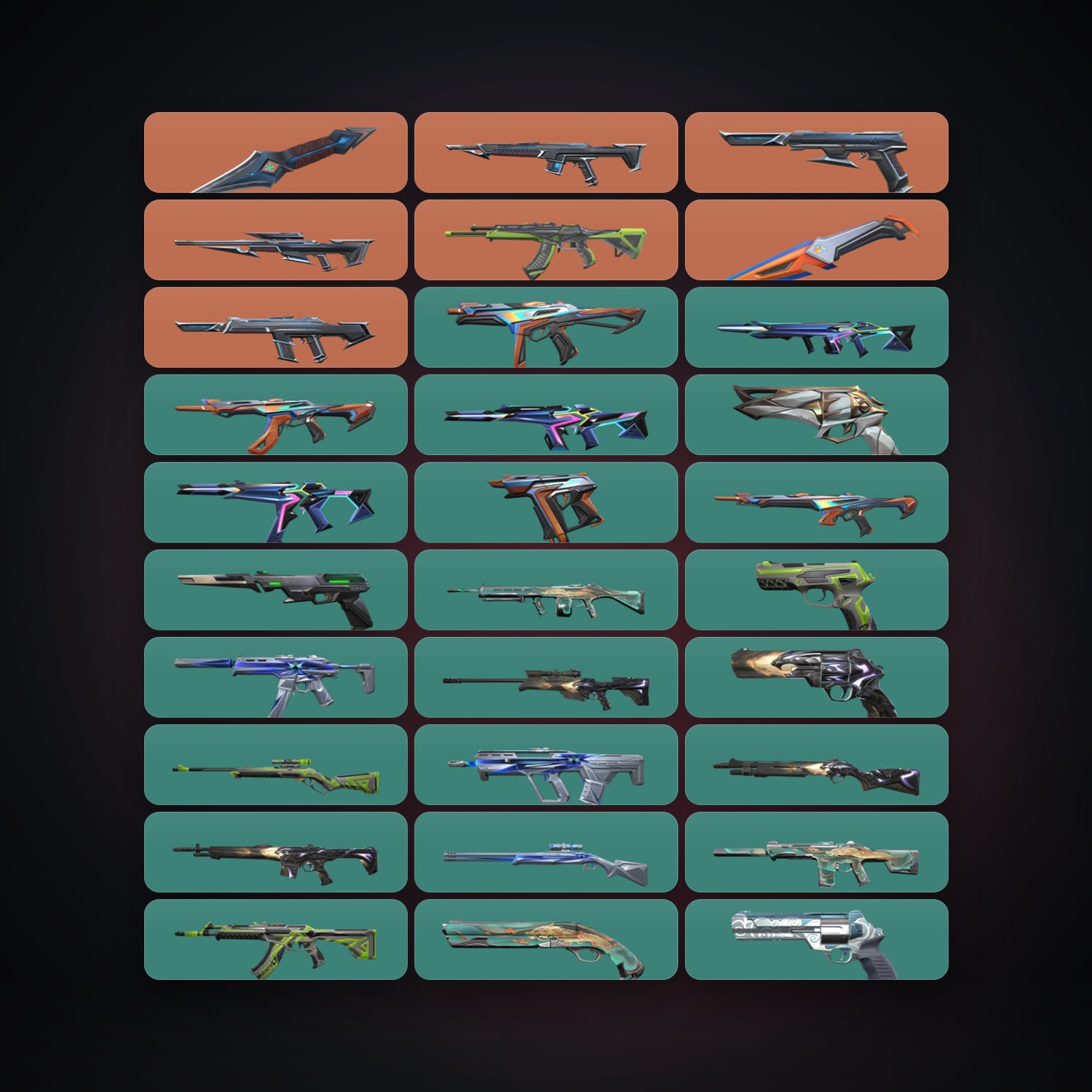 AP Silver 2 locker — 2 knives, 32 skins, lvl 79 — HabibiAccounts