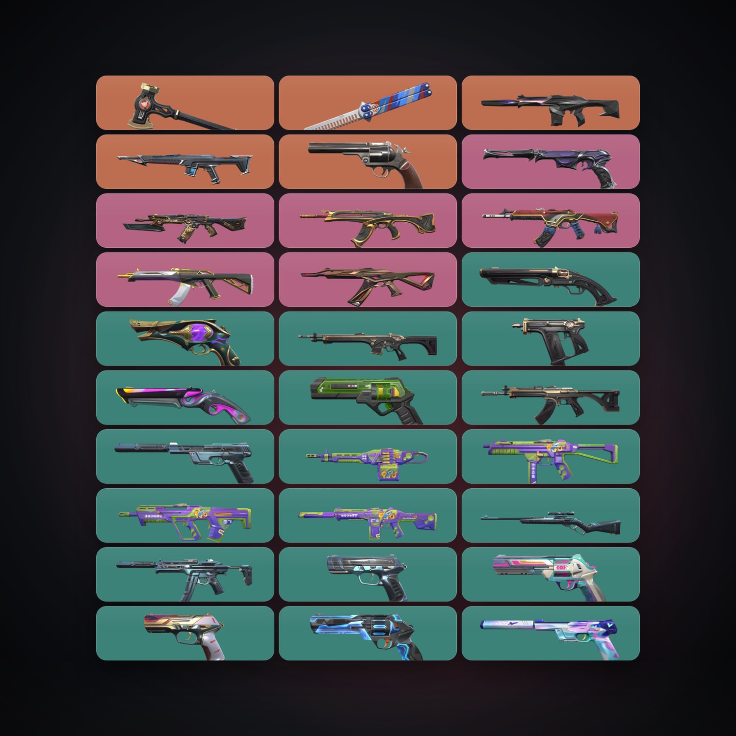 EU Gold 1 locker — 2 knives, 30 skins, lvl 156 — HabibiAccounts