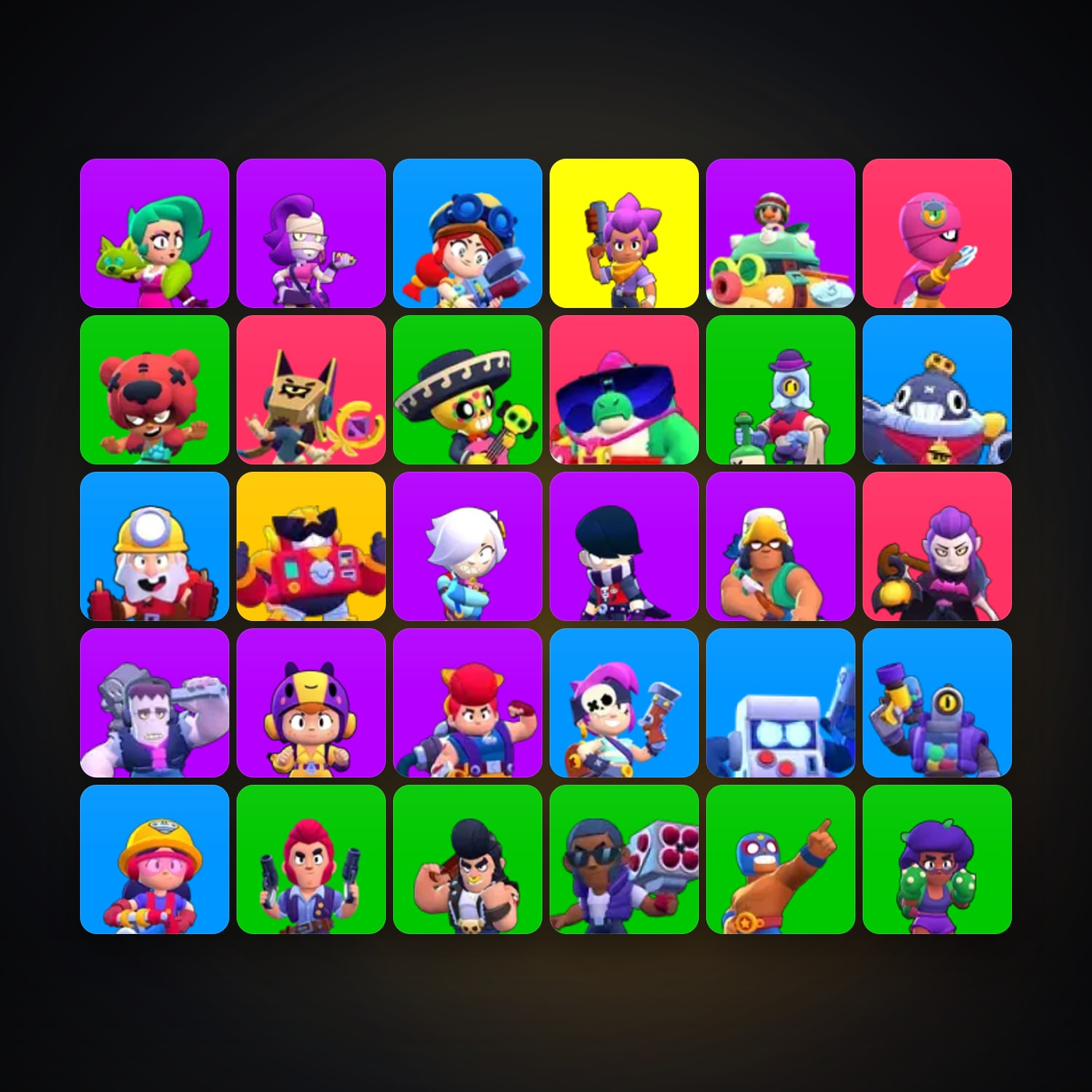 30 Brawlers | 2.6K Trophies | TH 9 — HabibiAccounts
