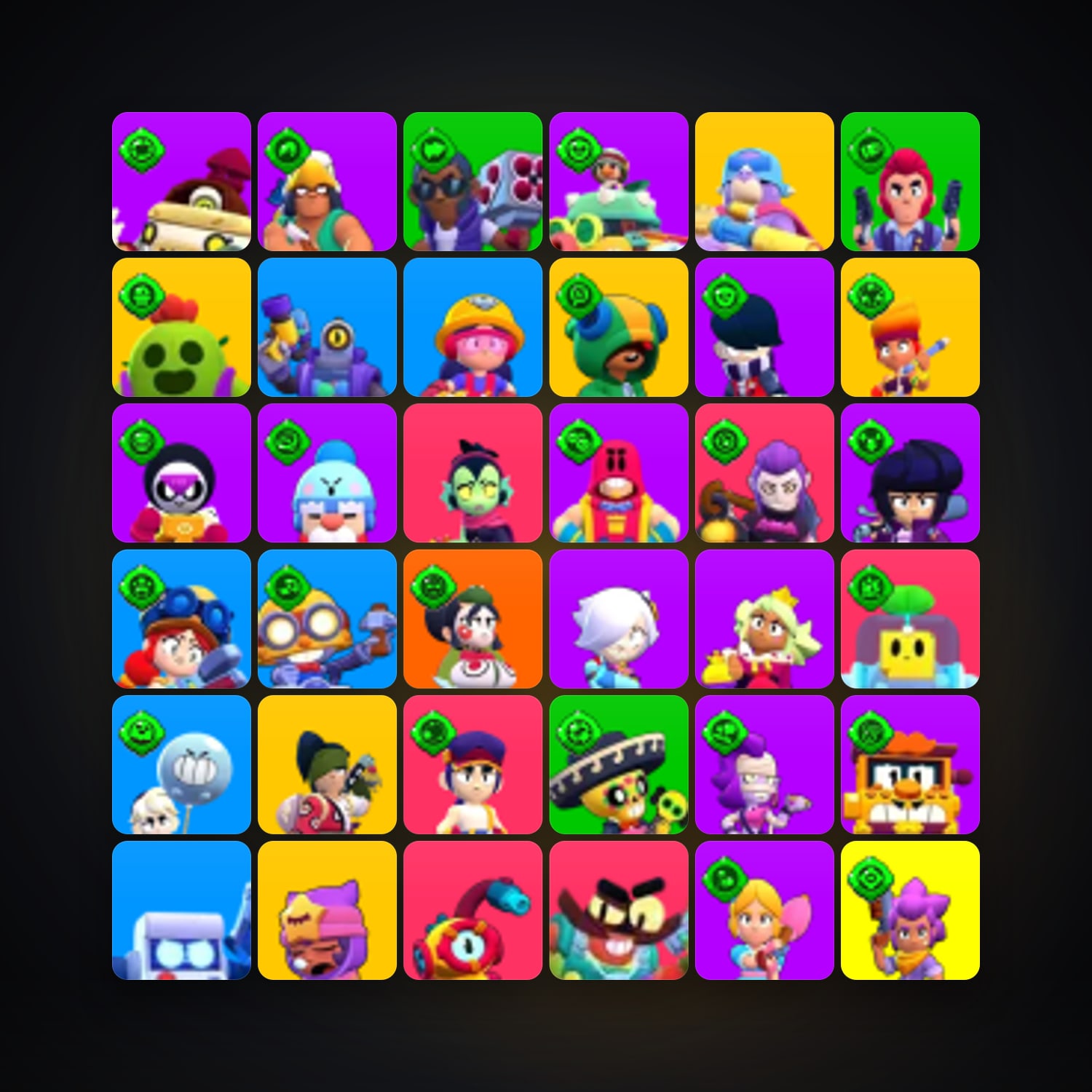 107 Brawlers | 79.5K Trophies — Supercell Account — HabibiAccounts