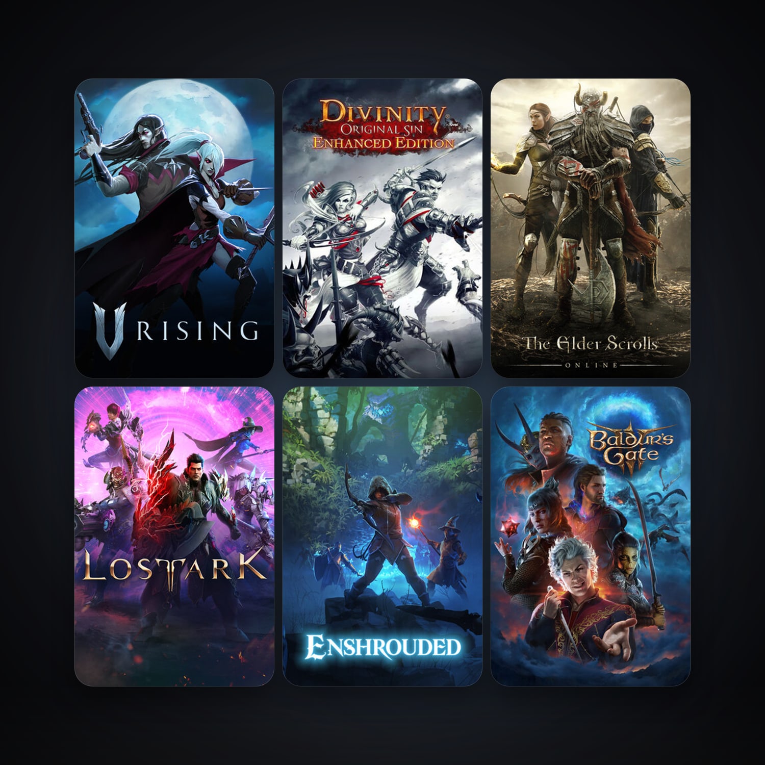 Path of Exile + The Elder Scrolls Online, 61 games, clean — HabibiAccounts
