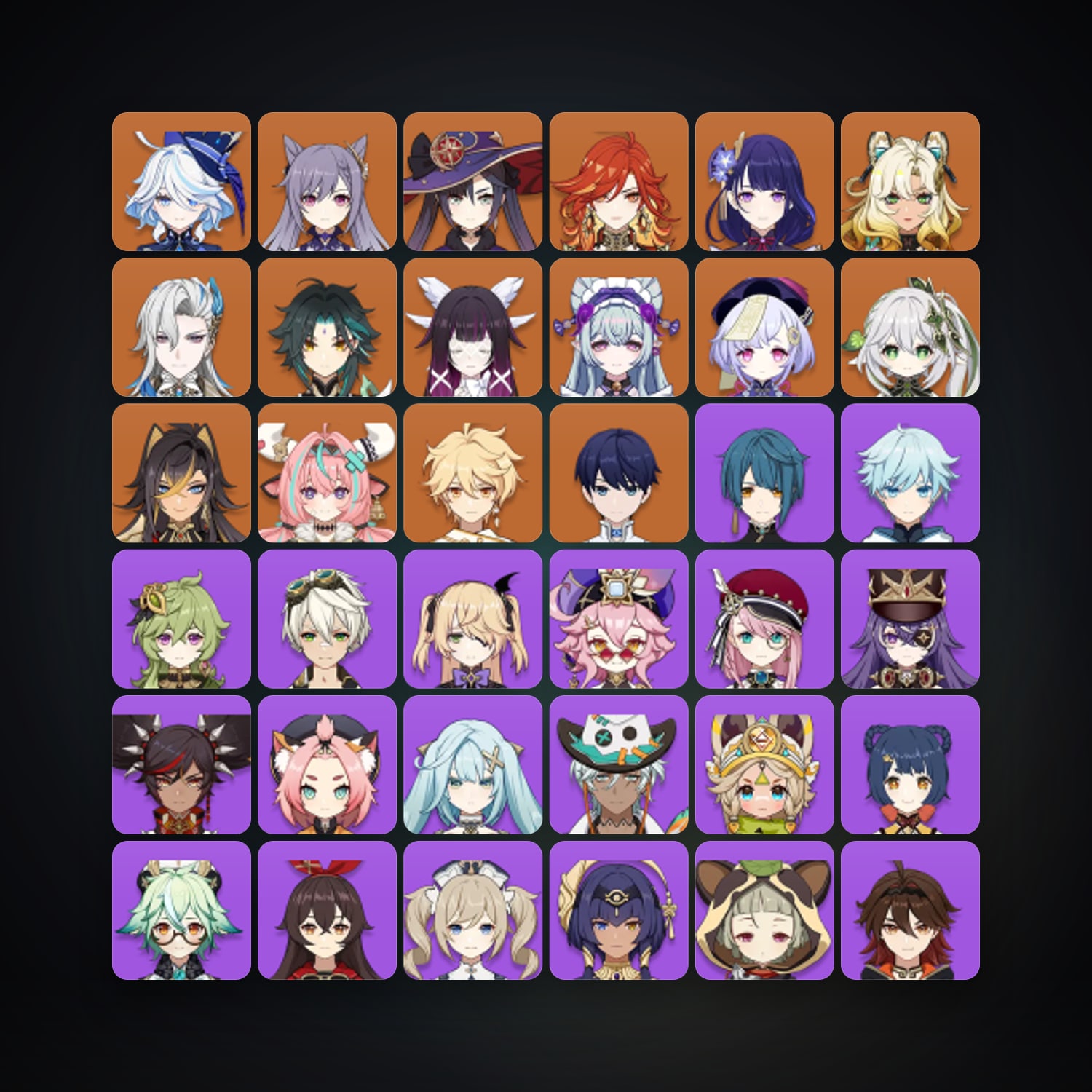 Genshin Impact | AR 56 | 57 Chars | 14× 5★ — HabibiAccounts