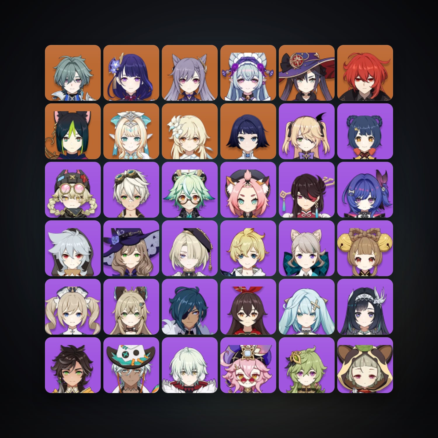 Genshin Impact | AR 56 | 39 Chars | 8× 5★ — HabibiAccounts