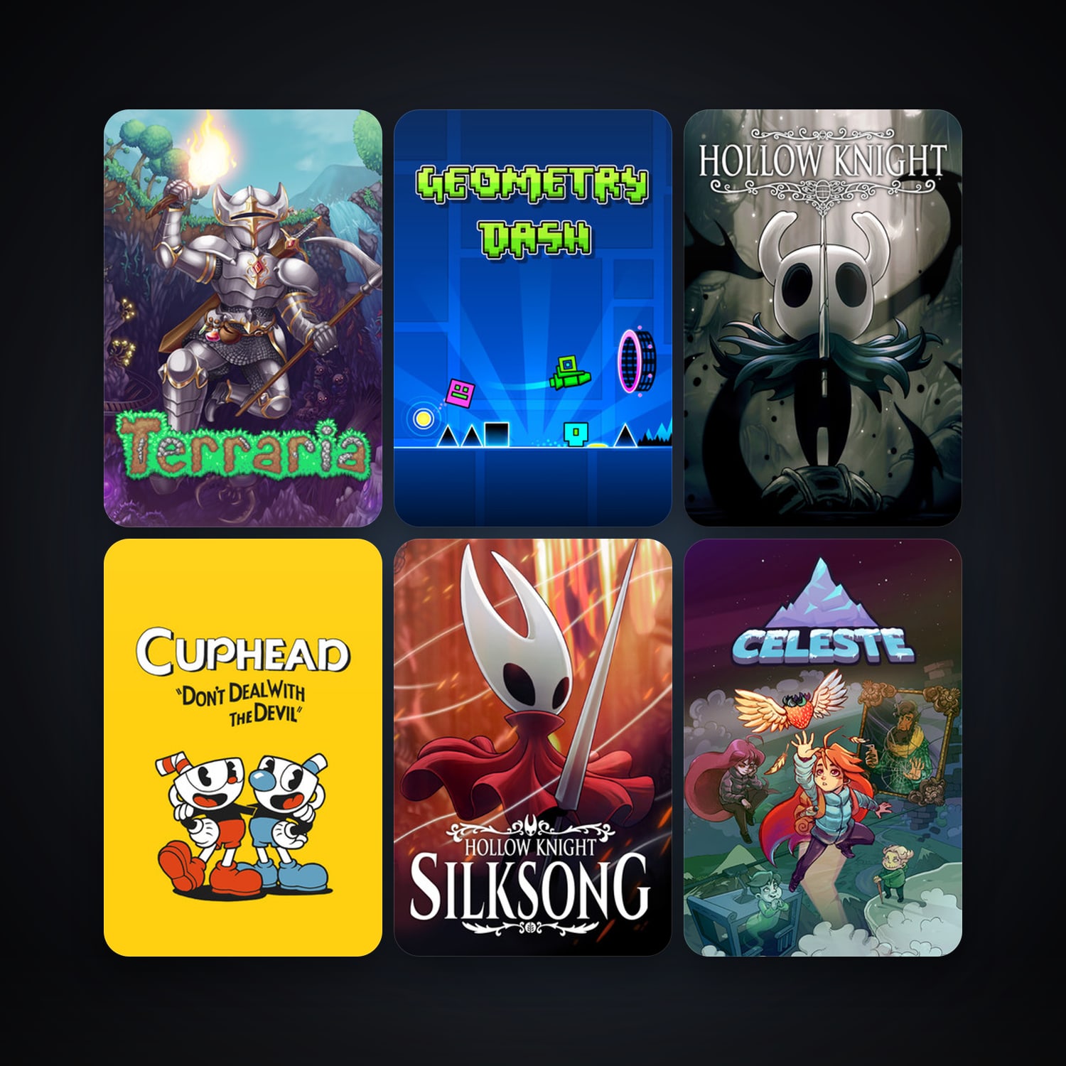 Terraria + Cuphead, 20 games, clean — HabibiAccounts