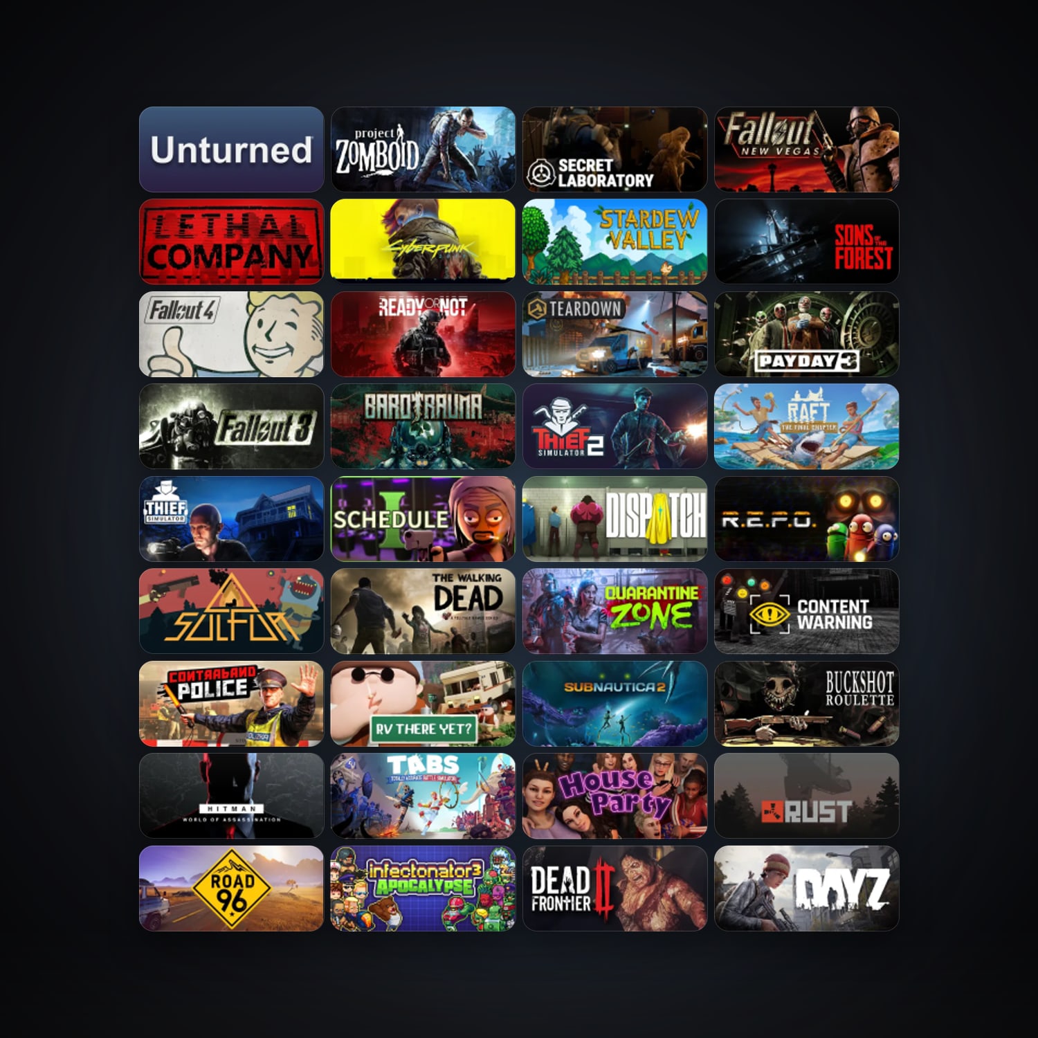 Team Fortress 2 + Fallout: New Vegas, 168 games, Steam 25, clean — HabibiAccounts