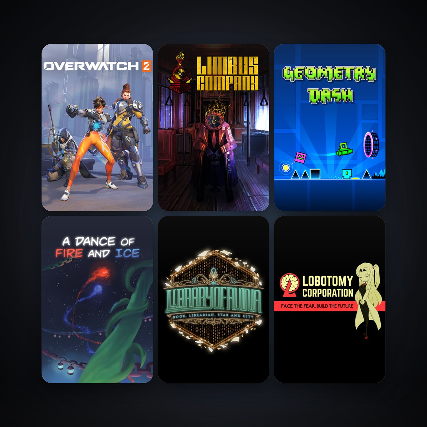 Geometry Dash + Lobotomy Corporation | Monster Management Simulation, 11 games, clean — HabibiAccounts
