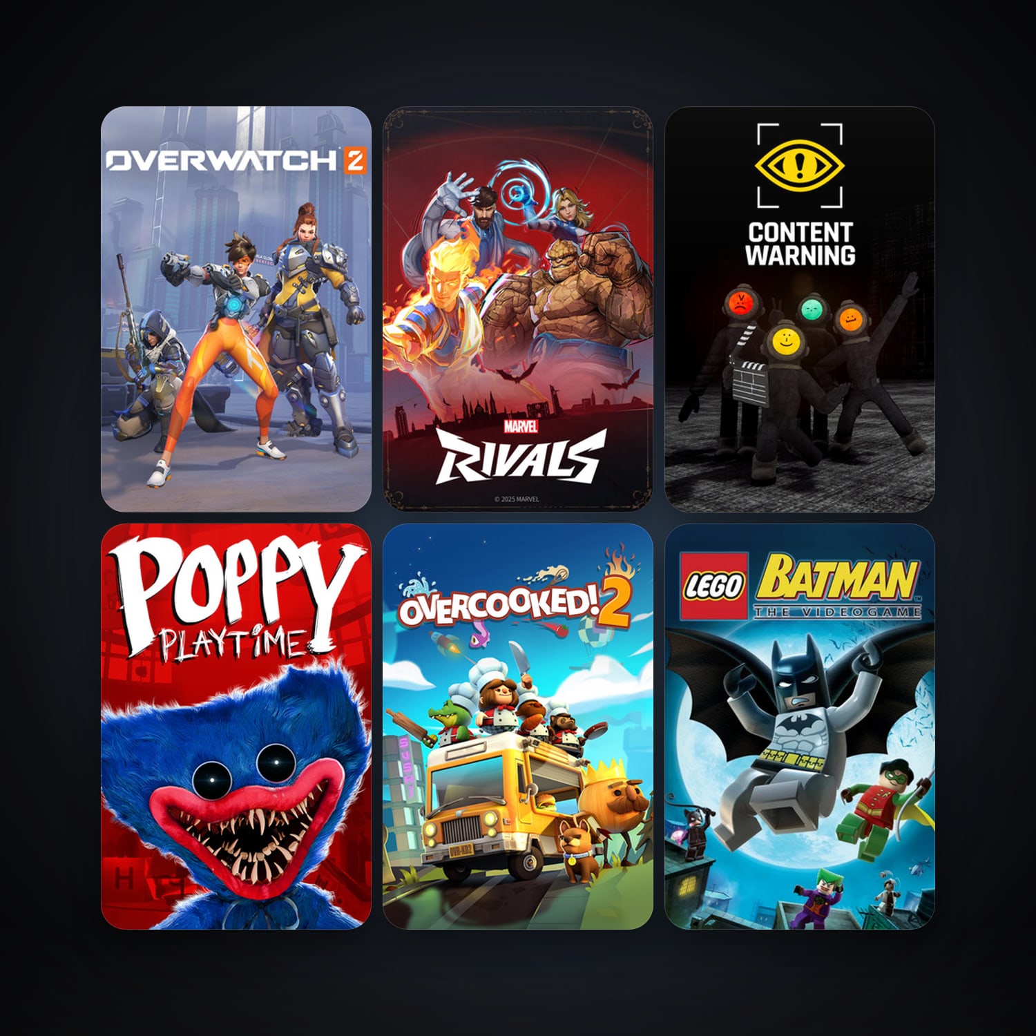 LEGO Batman: The Videogame + LEGO Batman 2: DC Super Heroes, 10 games, clean — HabibiAccounts