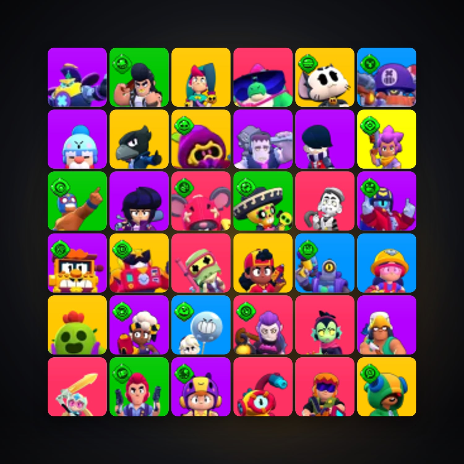 106 Brawlers | 61.7K Trophies — HabibiAccounts