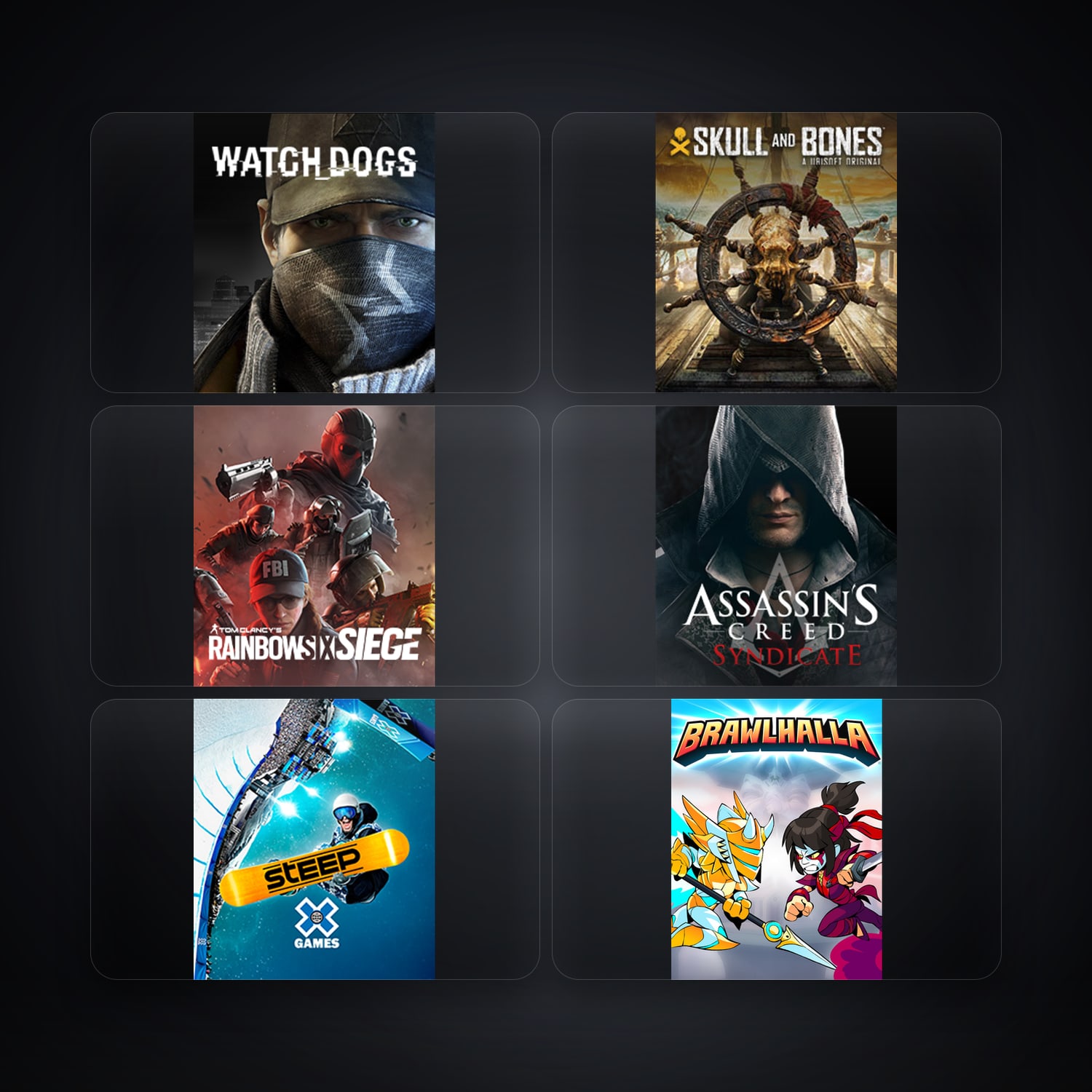 Ubisoft Watch_Dogs + Skull and Bones — US — 6 games — HabibiAccounts