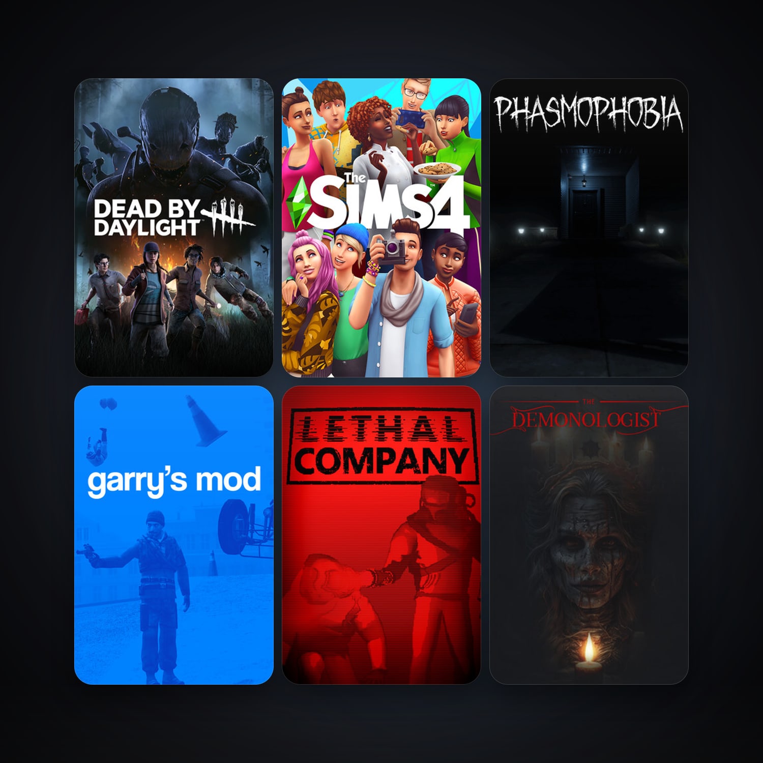 Garry's Mod + Dead by Daylight, 9 games, clean — HabibiAccounts