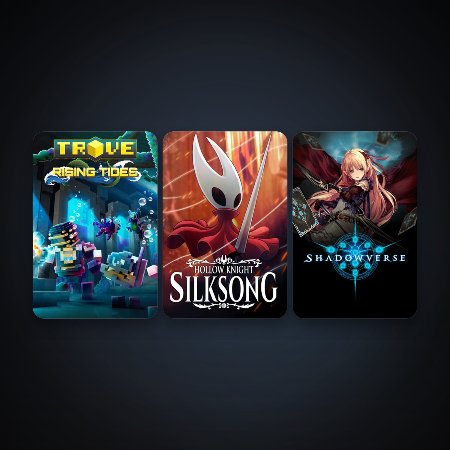Trove + Shadowverse, 7 games, clean — HabibiAccounts