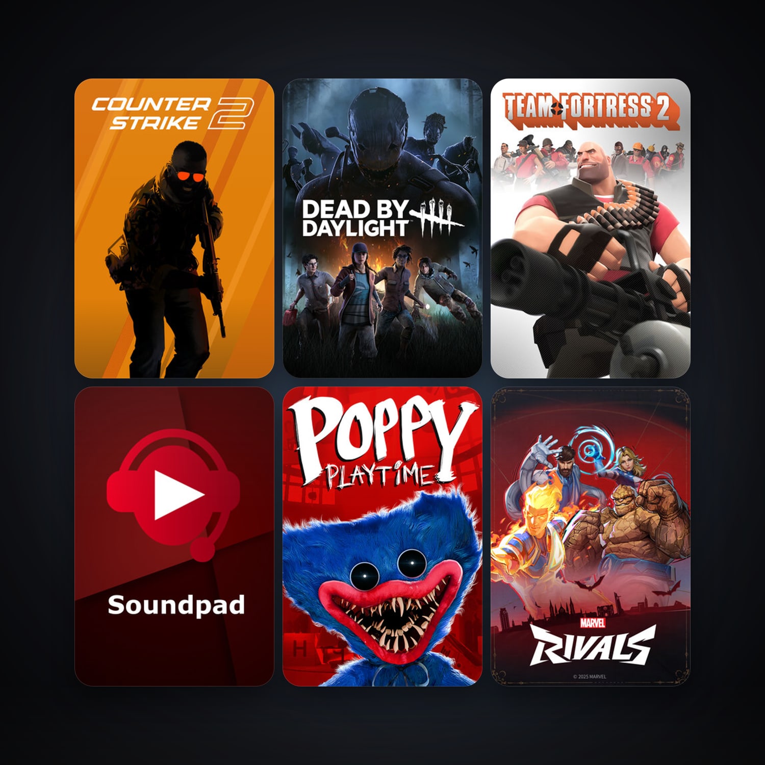 Team Fortress 2 + CS2 Prime, 75 games, clean — HabibiAccounts