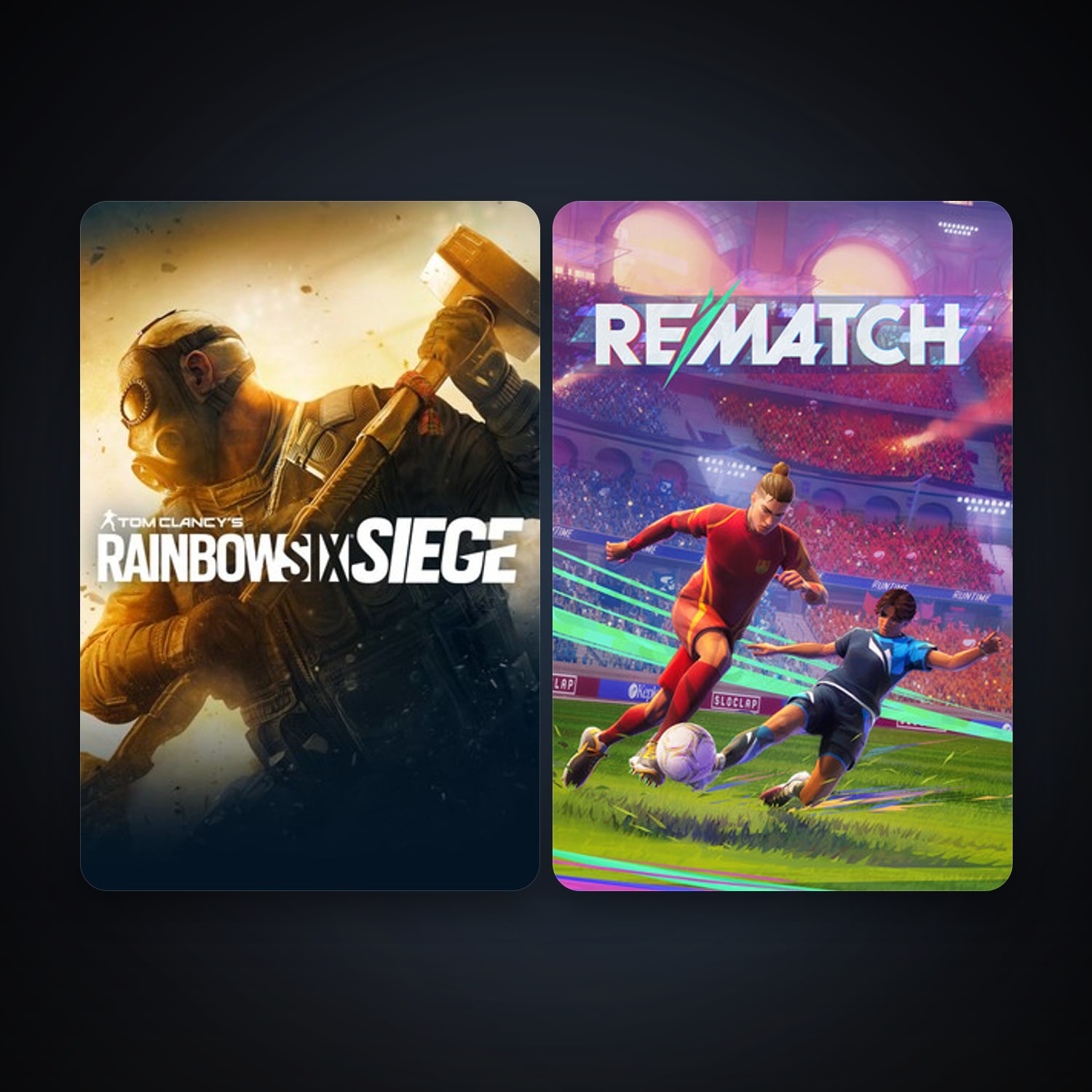 Tom Clancy's Rainbow Six Siege + REMATCH, 5 games, clean — HabibiAccounts