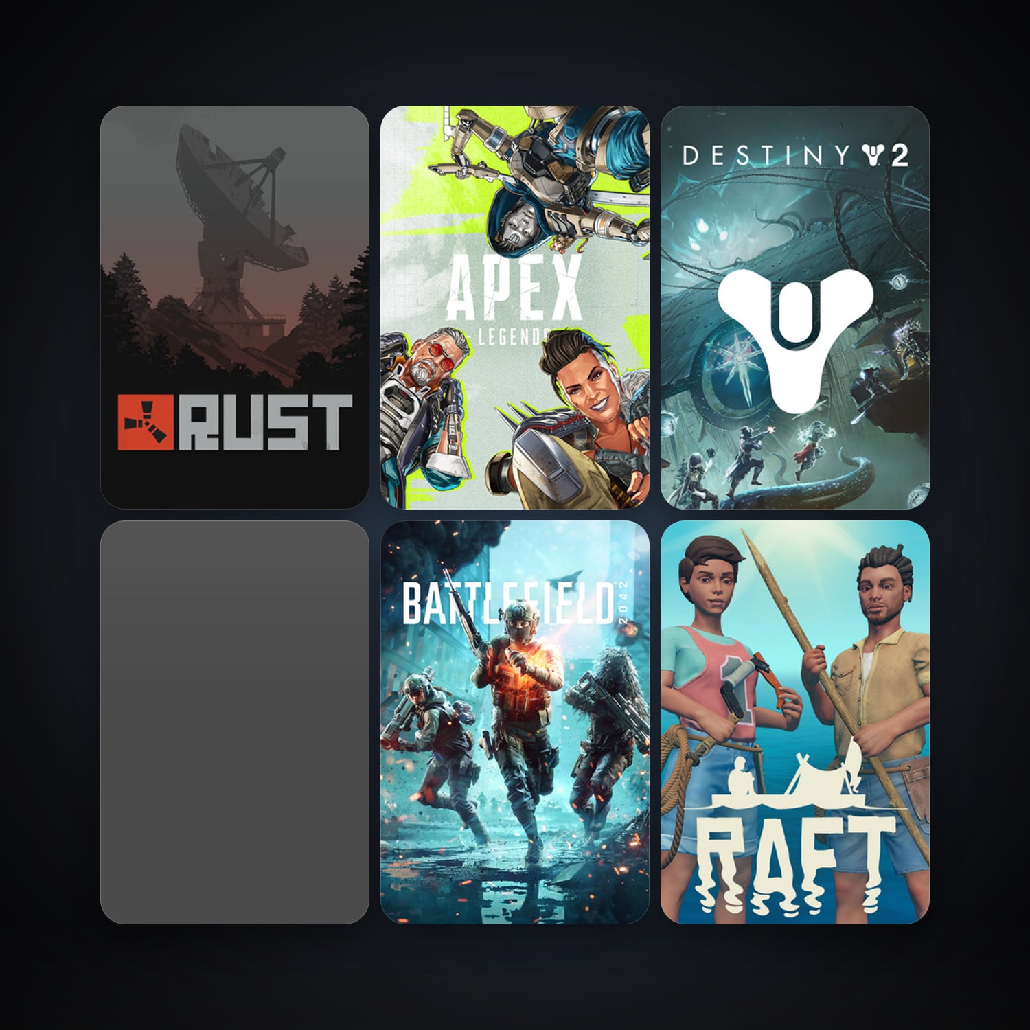 Rust + Call of Duty: Black Ops III, 18 games, clean — HabibiAccounts