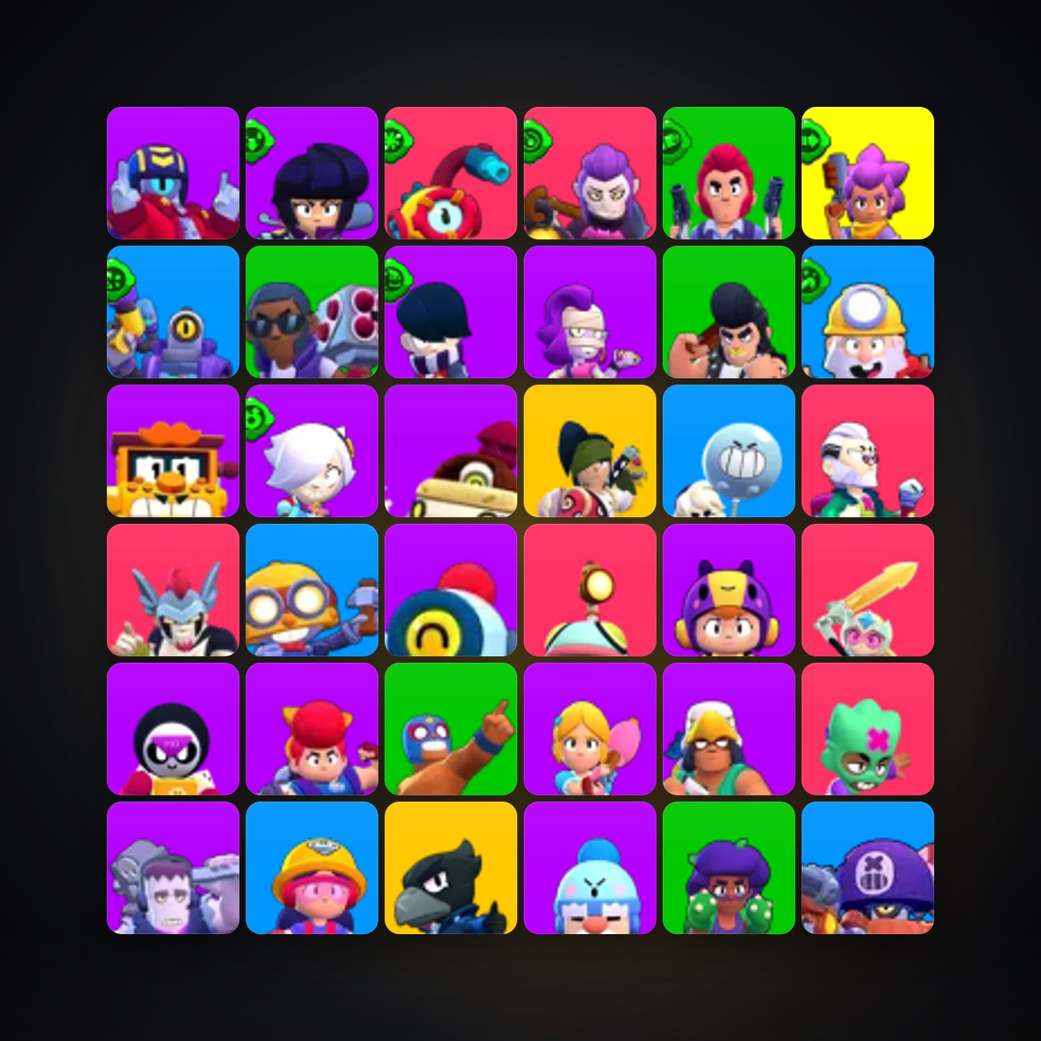 60 Brawlers | 20.9K Trophies — Supercell Account — HabibiAccounts