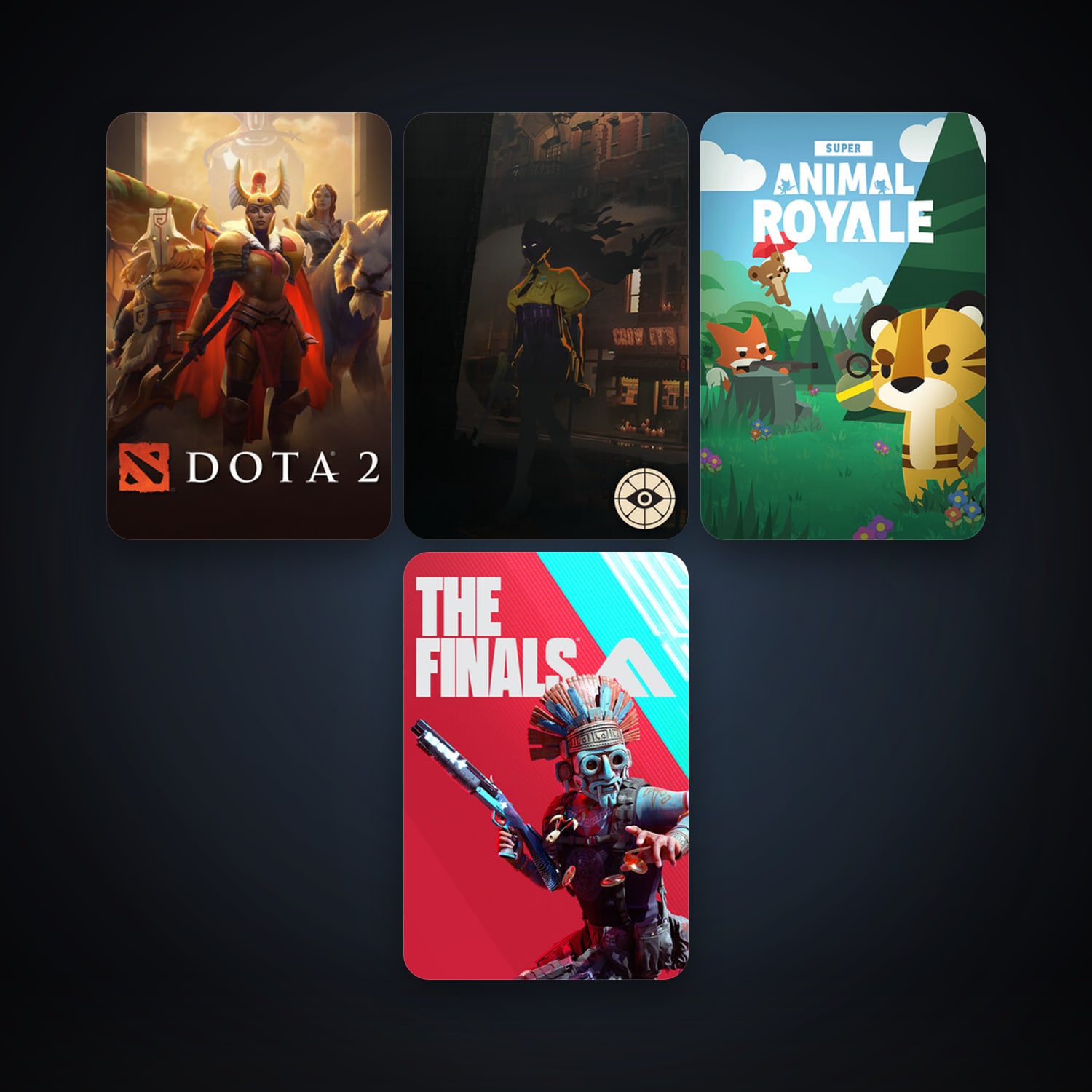 Dota 2 + Super Animal Royale, 7 games, clean — HabibiAccounts