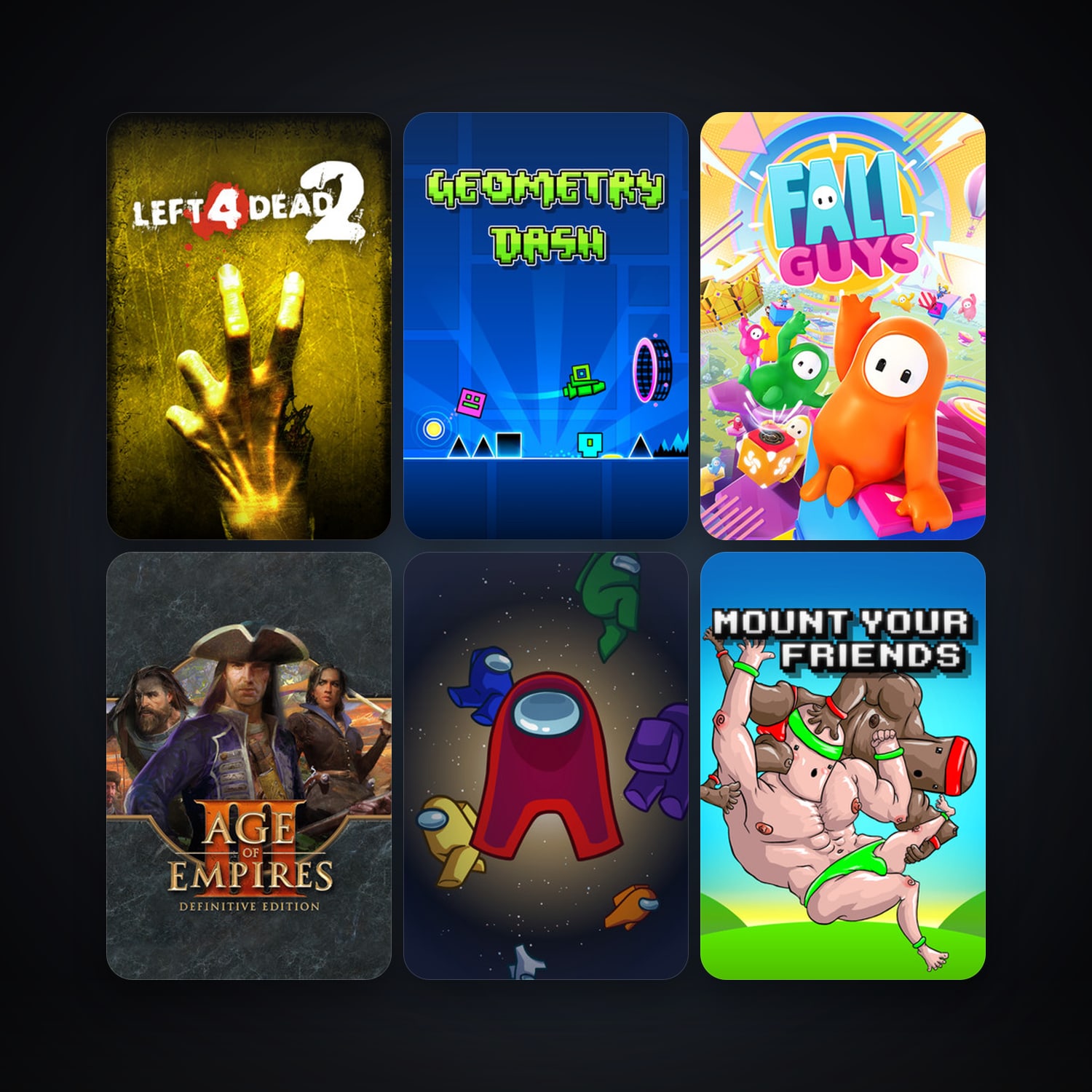 Left 4 Dead 2 + Mount Your Friends, 14 games, clean — HabibiAccounts