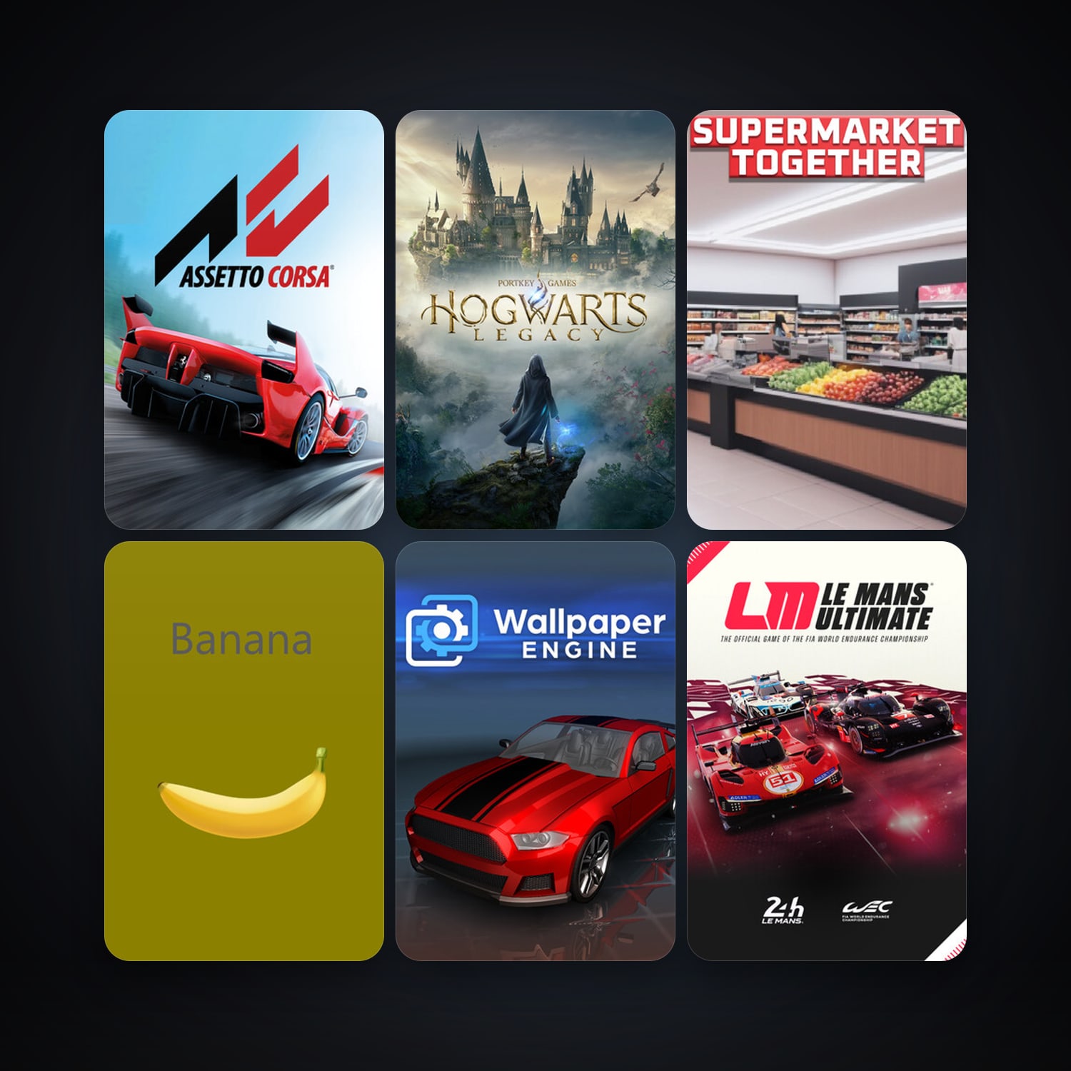 DCS World Steam Edition + Assetto Corsa, 26 games, clean — HabibiAccounts