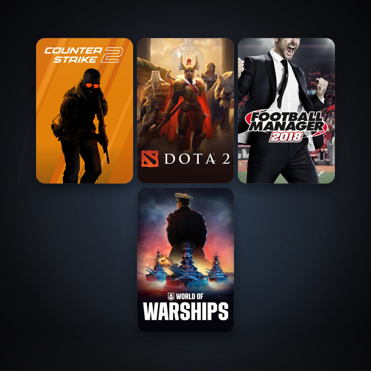 Dota 2 + CS2 Prime, 6 games, clean — HabibiAccounts
